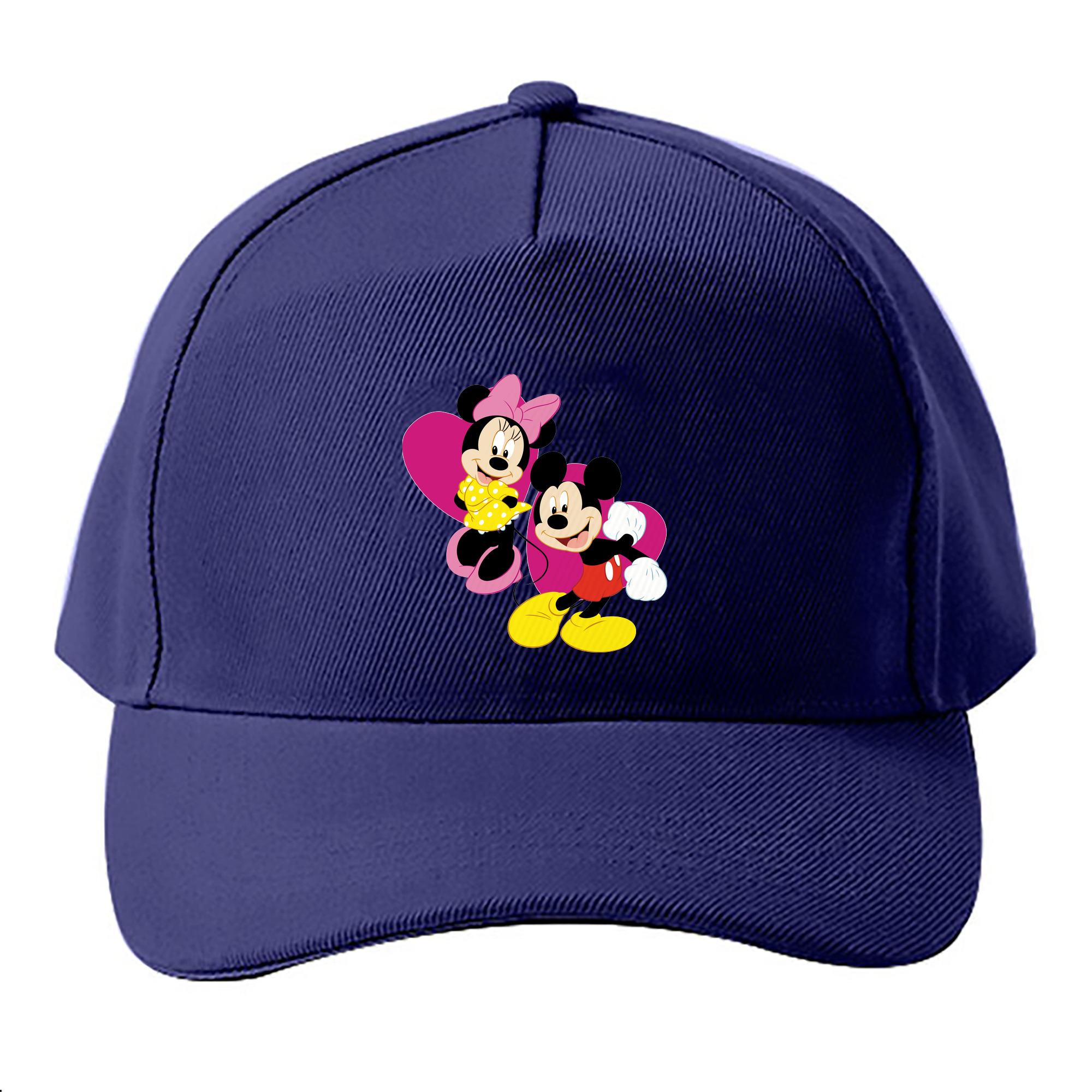 （画像用） ミッキーマウス Mickey Mouse ベースボールキャップ 綿100％ 男女兼用 帽子 スポーツ
