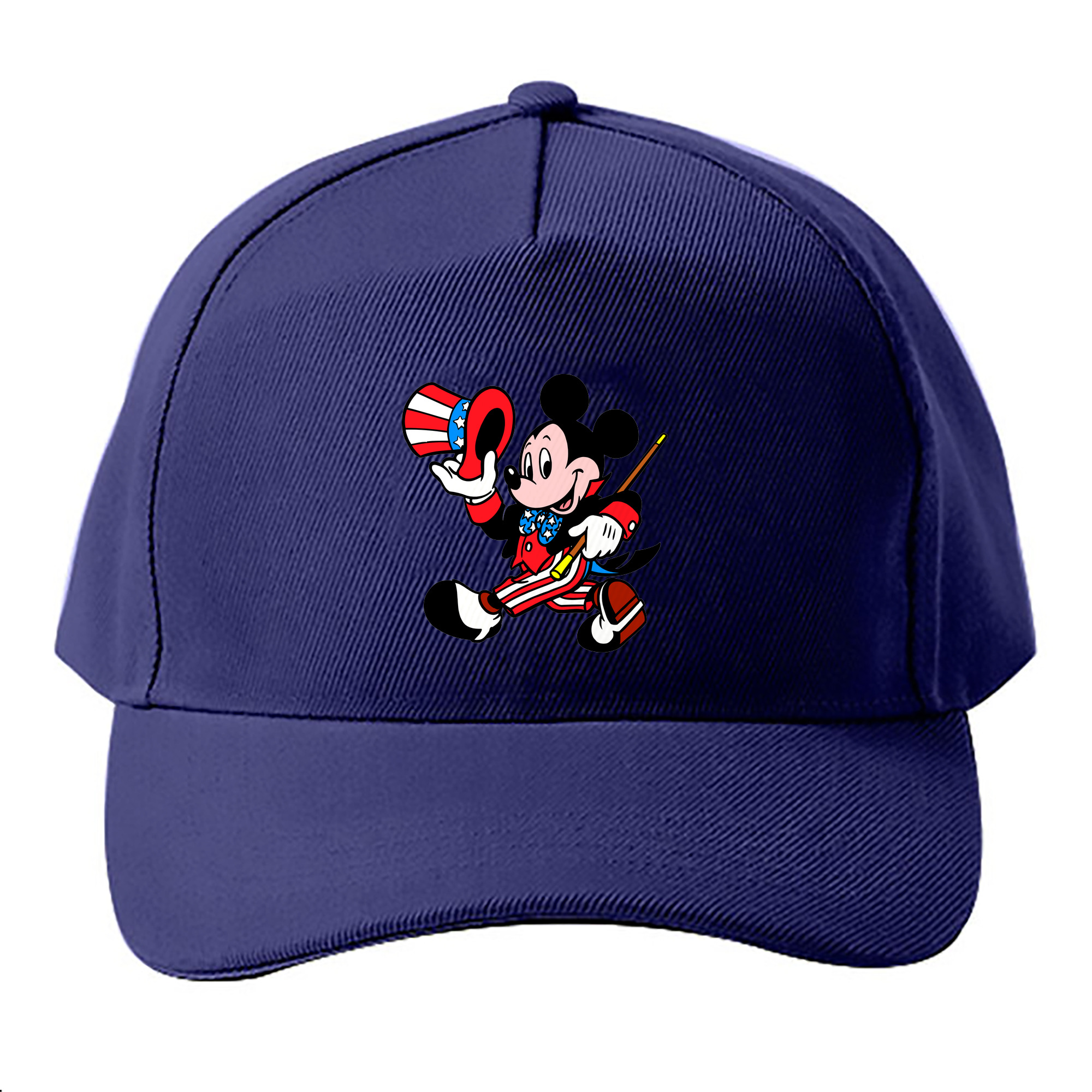 （画像用） ミッキーマウス Mickey Mouse ベースボールキャップ 綿100％ 男女兼用 帽子 スポーツ
