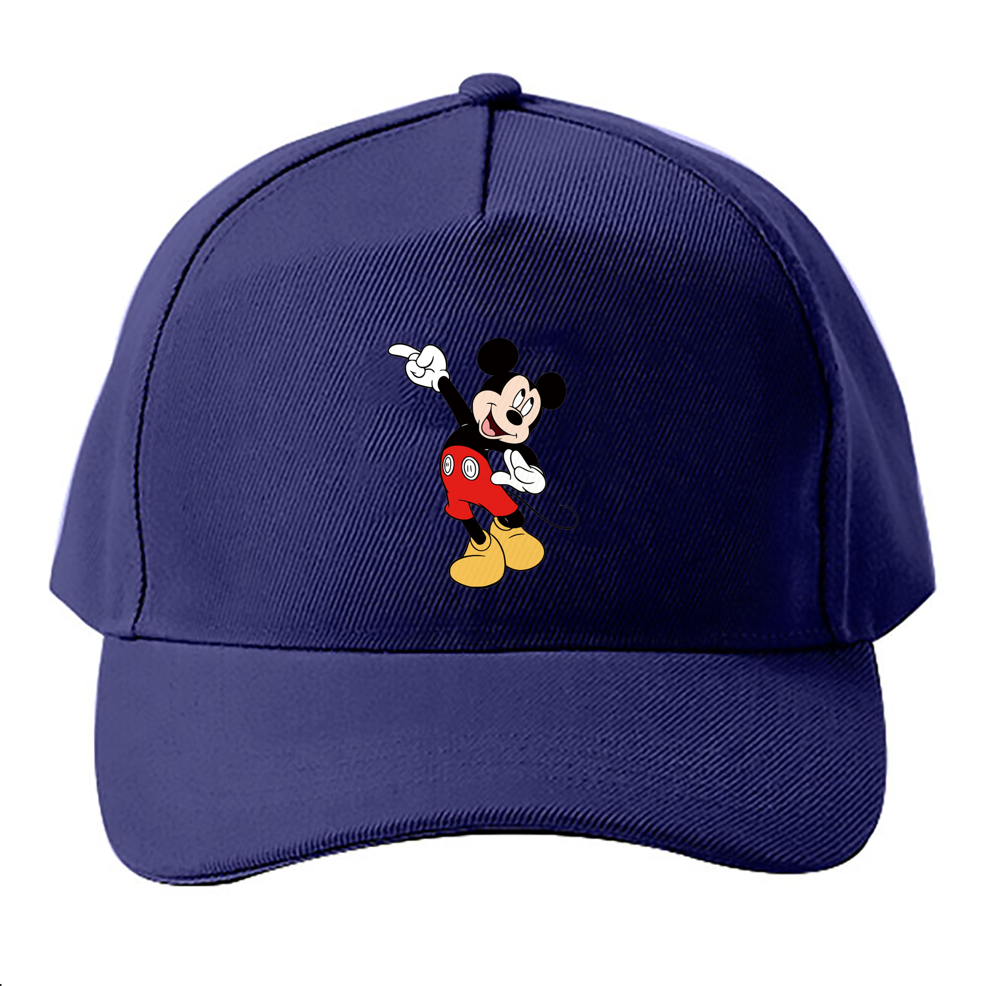 （画像用） ミッキーマウス Mickey Mouse ベースボールキャップ 綿100％ 男女兼用 帽子 スポーツ