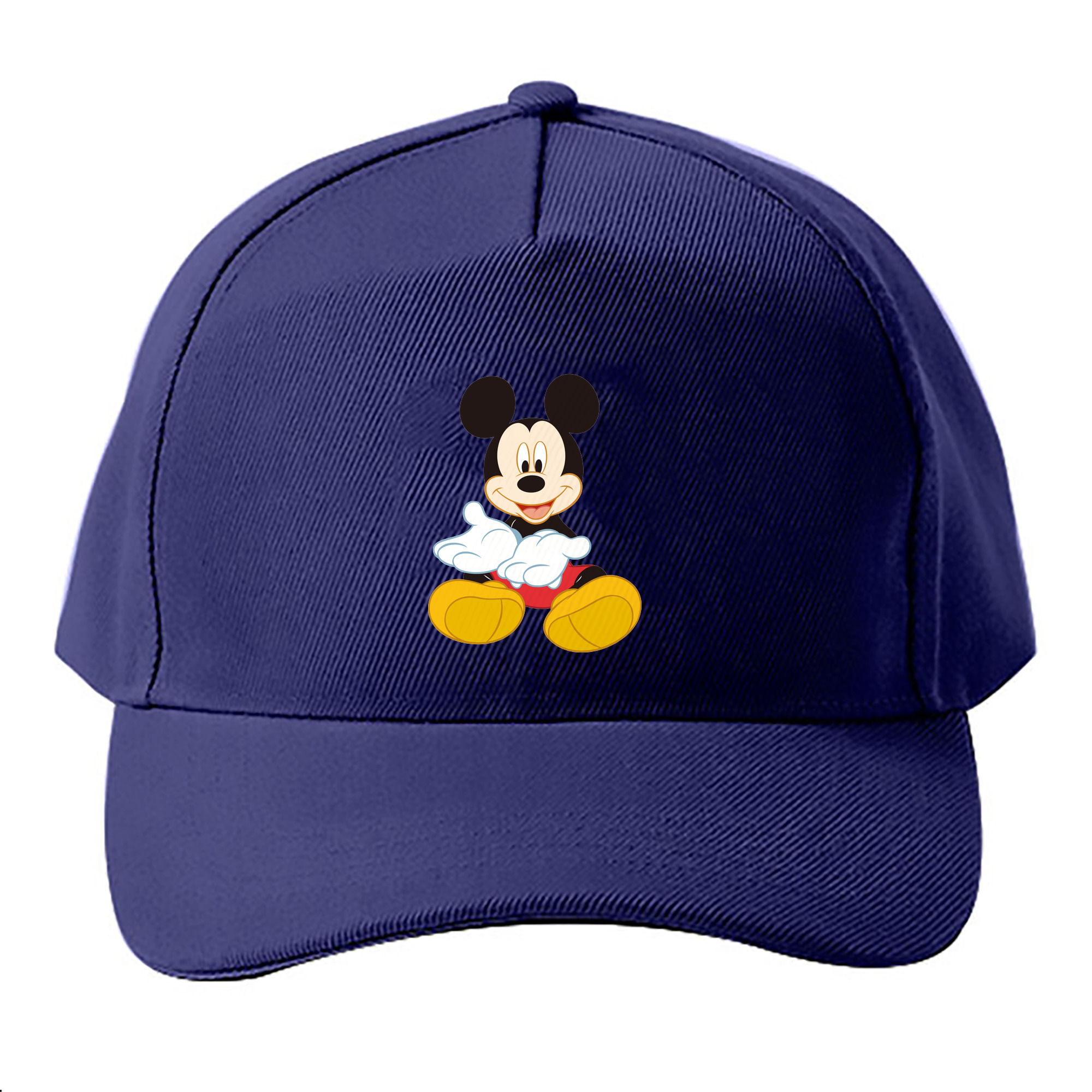 （画像用） ミッキーマウス Mickey Mouse ベースボールキャップ 綿100％ 男女兼用 帽子 スポーツ