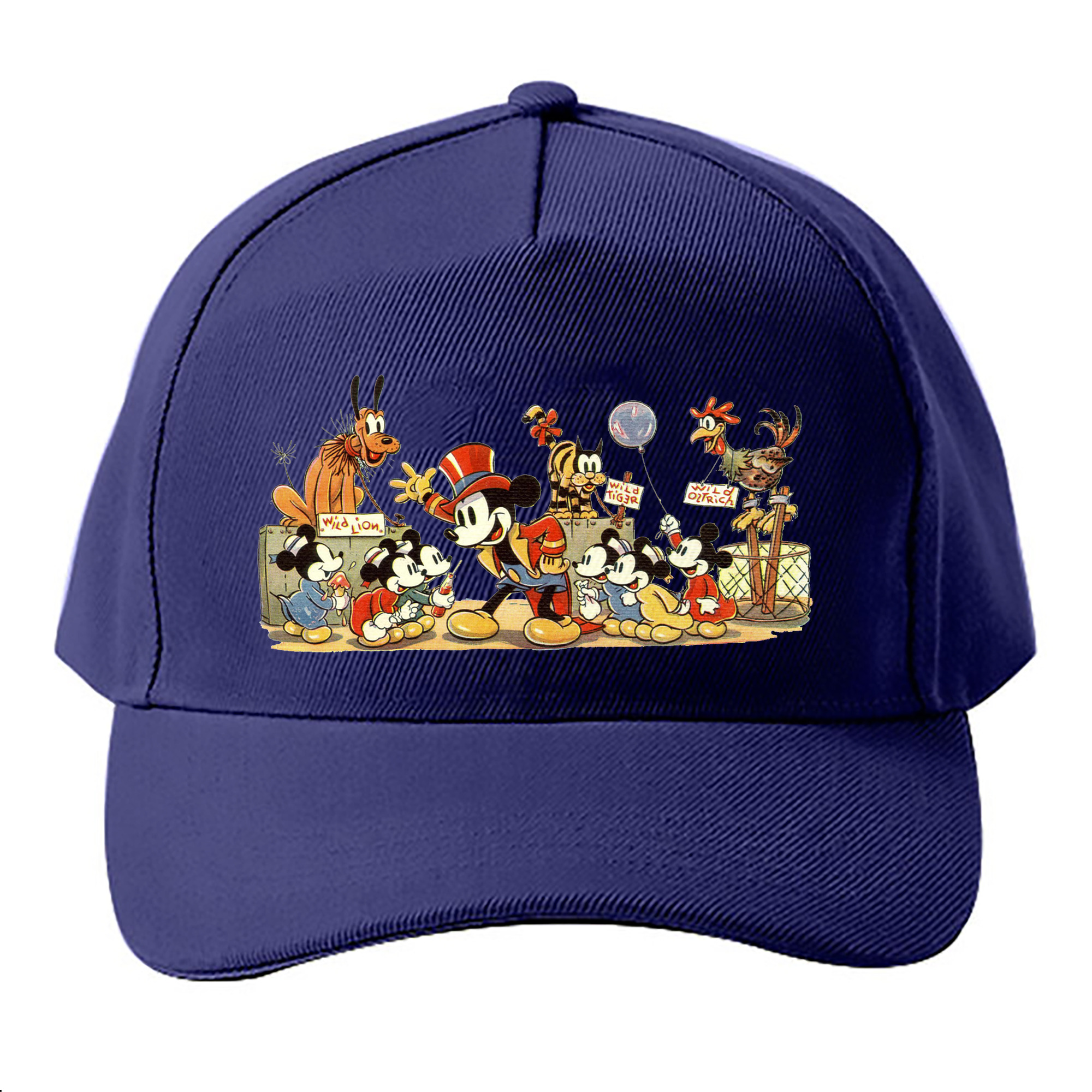 （画像用） ミッキーマウス Mickey Mouse ベースボールキャップ 綿100％ 男女兼用 帽子 スポーツ