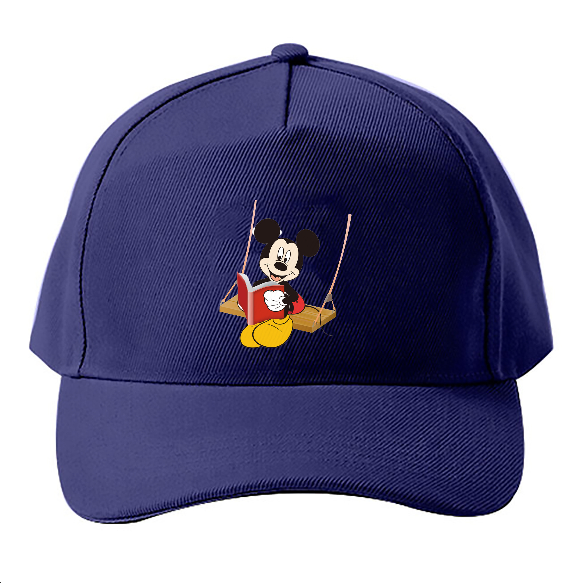（画像用） ミッキーマウス Mickey Mouse ベースボールキャップ 綿100％ 男女兼用 帽子 スポーツ