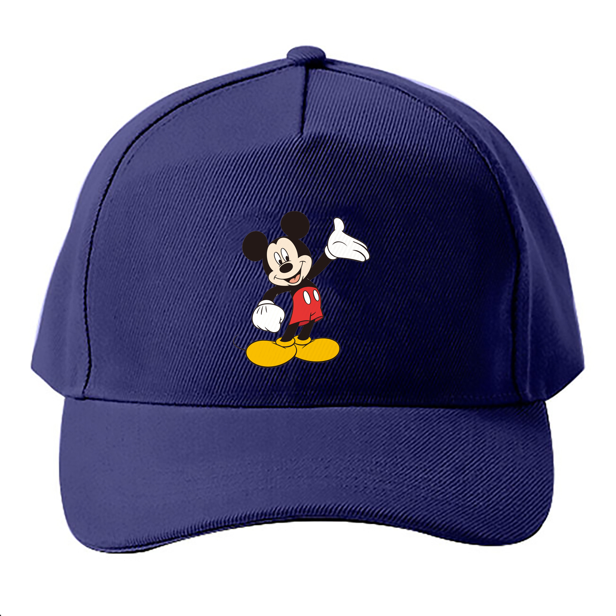 （画像用） ミッキーマウス Mickey Mouse ベースボールキャップ 綿100％ 男女兼用 帽子 スポーツ