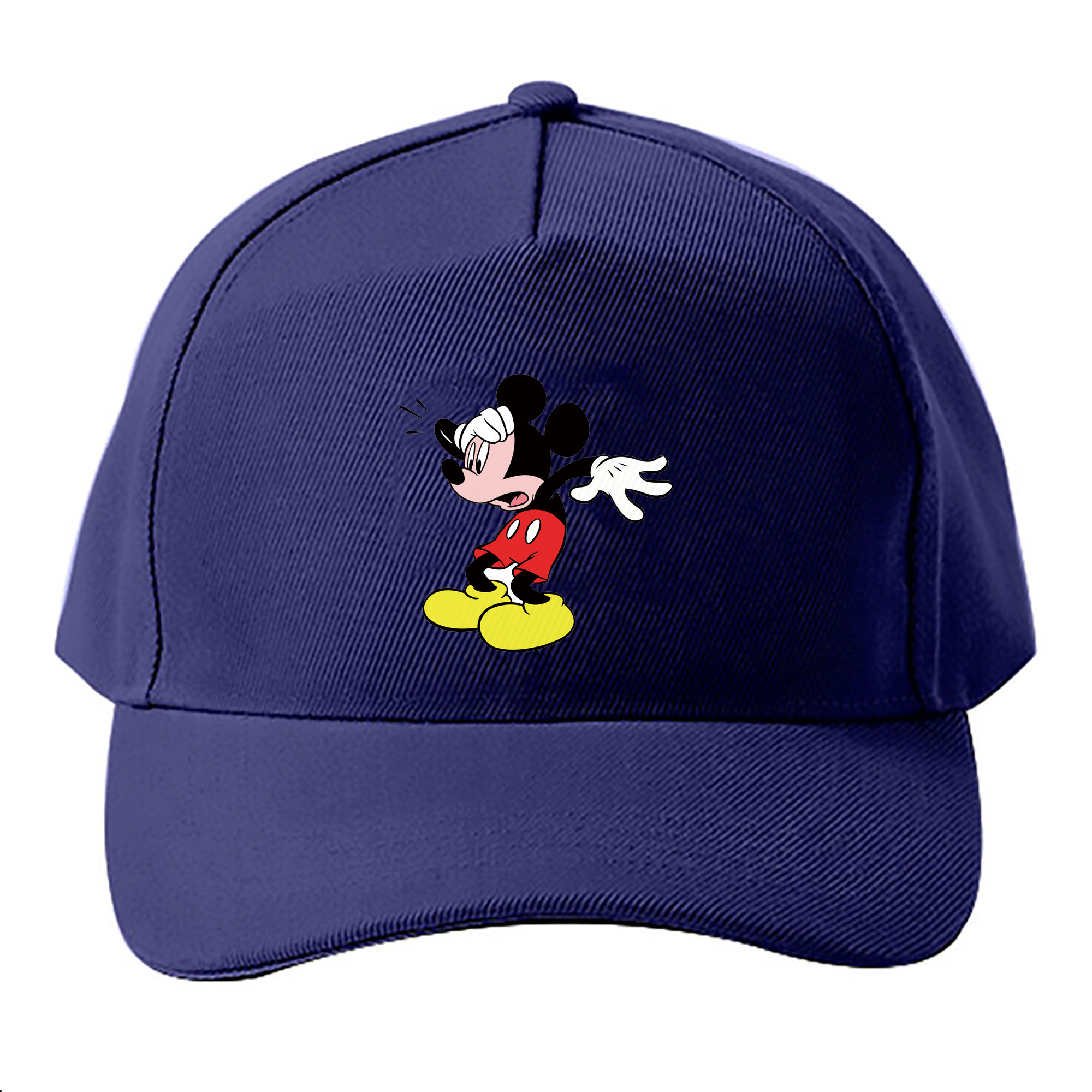 （画像用） ミッキーマウス Mickey Mouse ベースボールキャップ 綿100％ 男女兼用 帽子 スポーツ