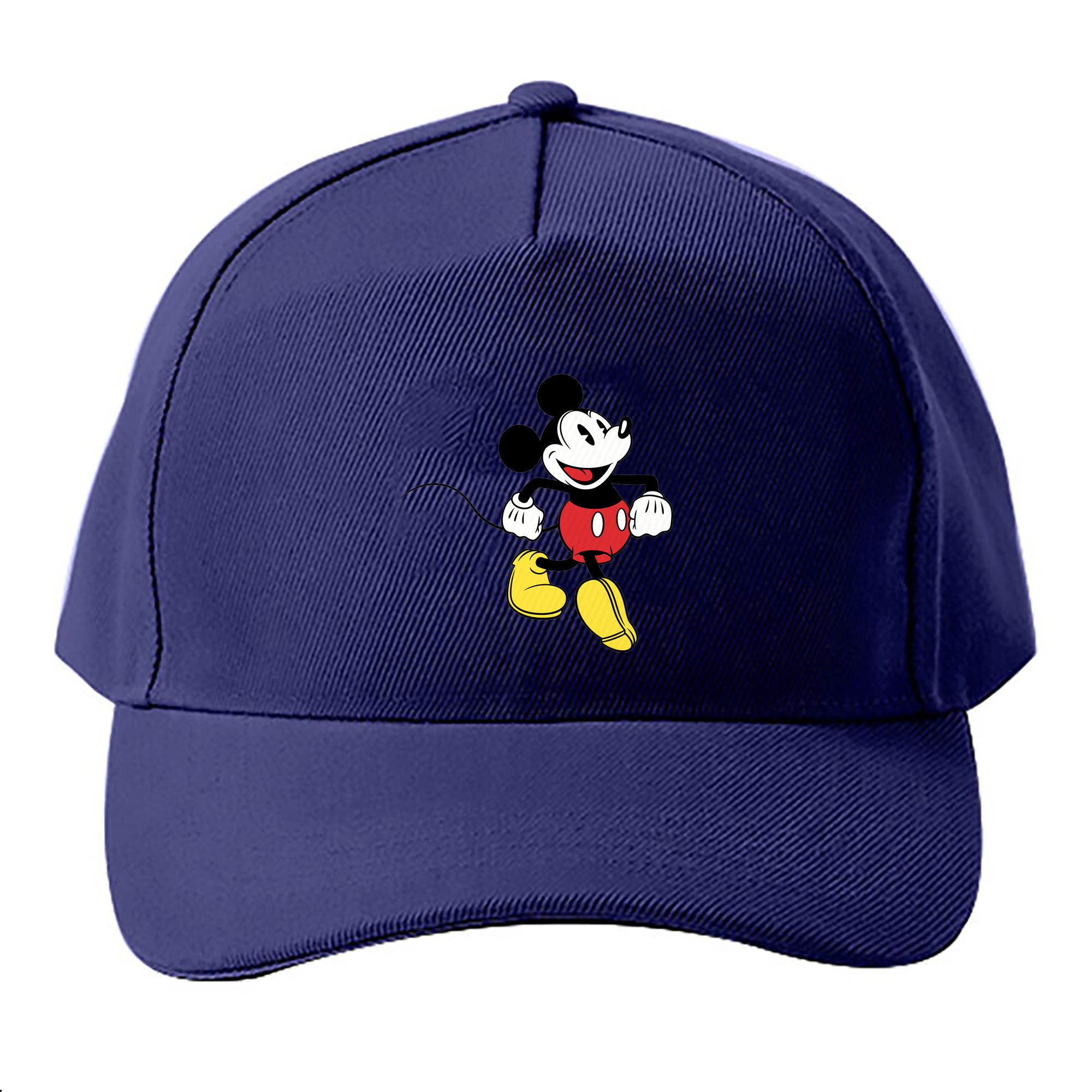 （画像用） ミッキーマウス Mickey Mouse ベースボールキャップ 綿100％ 男女兼用 帽子 スポーツ