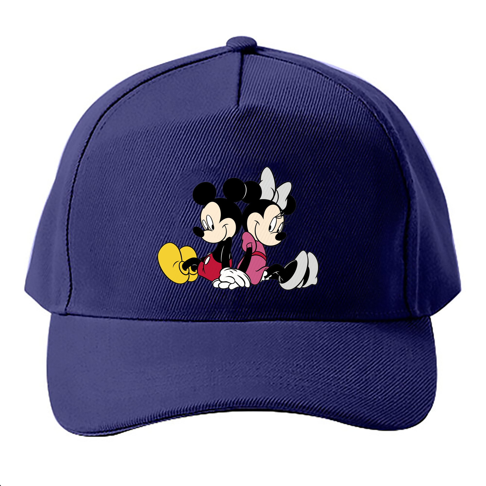 （画像用） ミッキーマウス Mickey Mouse ベースボールキャップ 綿100％ 男女兼用 帽子 スポーツ