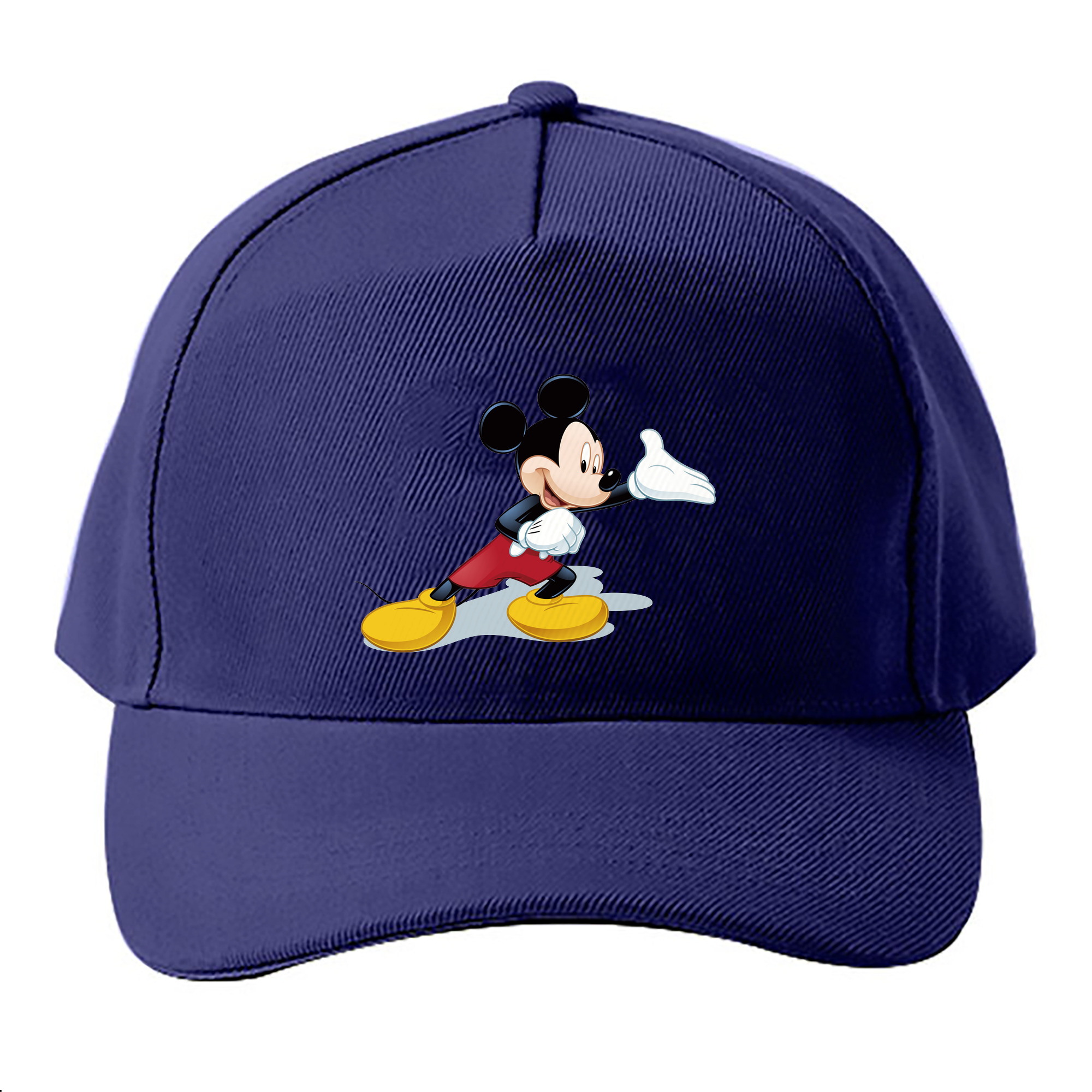 （画像用） ミッキーマウス Mickey Mouse ベースボールキャップ 綿100％ 男女兼用 帽子 スポーツ