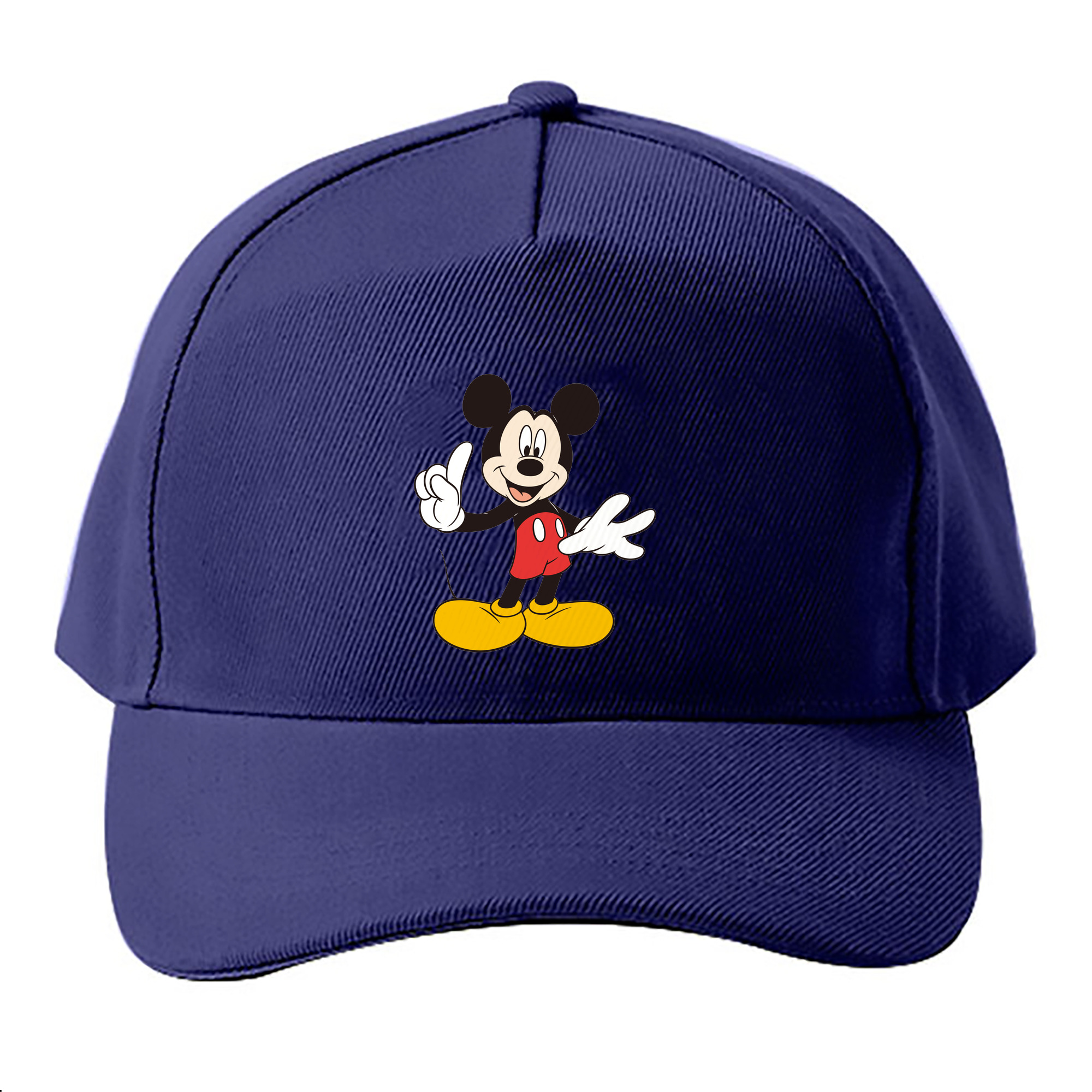 （画像用） ミッキーマウス Mickey Mouse ベースボールキャップ 綿100％ 男女兼用 帽子 スポーツ