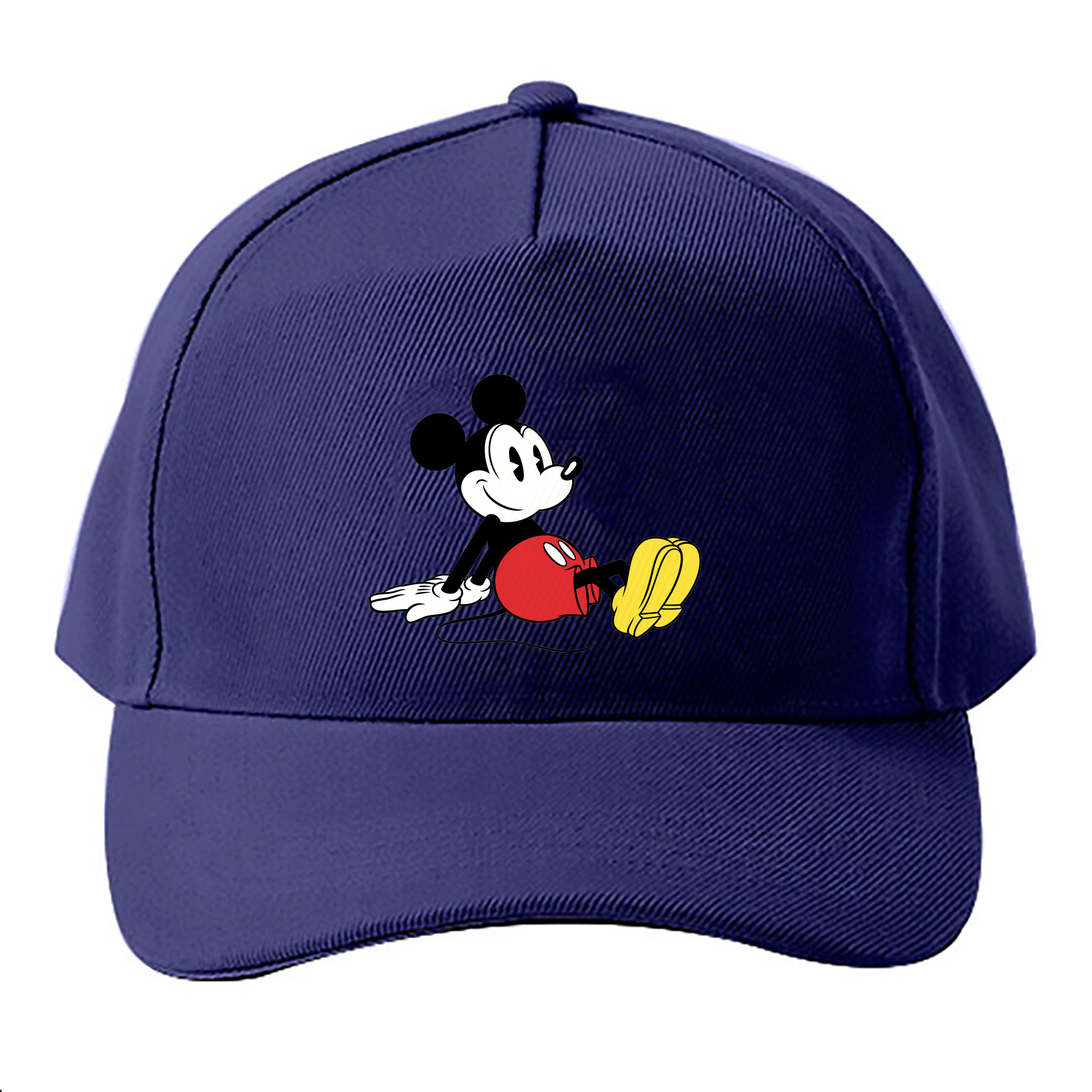 （画像用） ミッキーマウス Mickey Mouse ベースボールキャップ 綿100％ 男女兼用 帽子 スポーツ