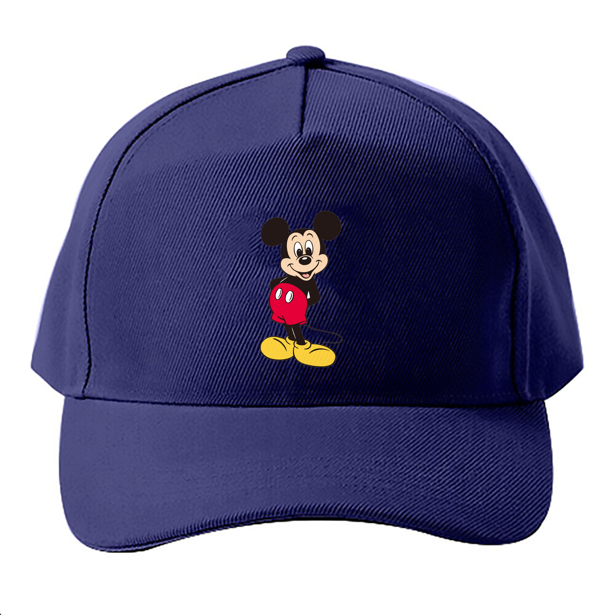 （画像用） ミッキーマウス Mickey Mouse ベースボールキャップ 綿100％ 男女兼用 帽子 スポーツ