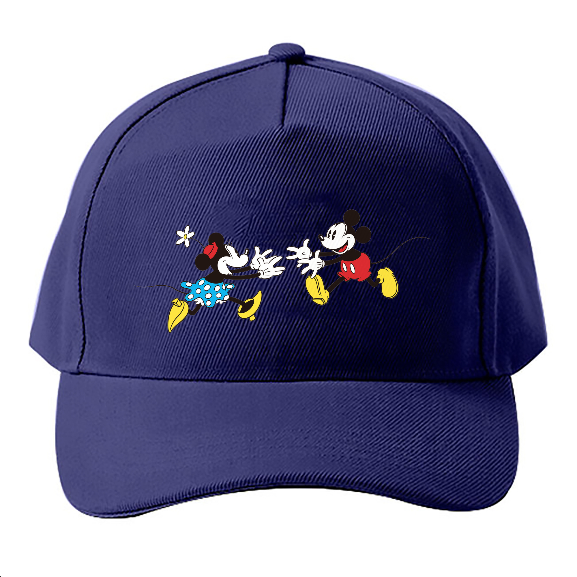 （画像用） ミッキーマウス Mickey Mouse ベースボールキャップ 綿100％ 男女兼用 帽子 スポーツ