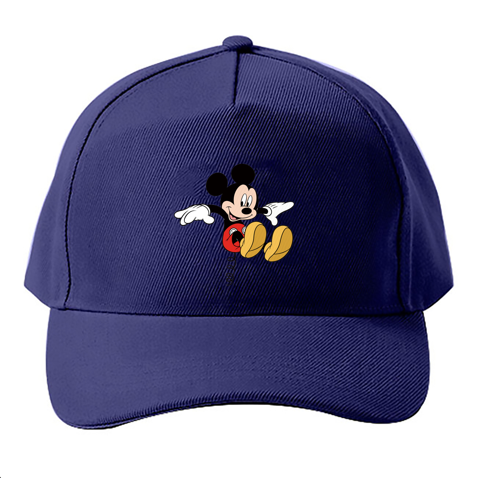 （画像用） ミッキーマウス Mickey Mouse ベースボールキャップ 綿100％ 男女兼用 帽子 スポーツ