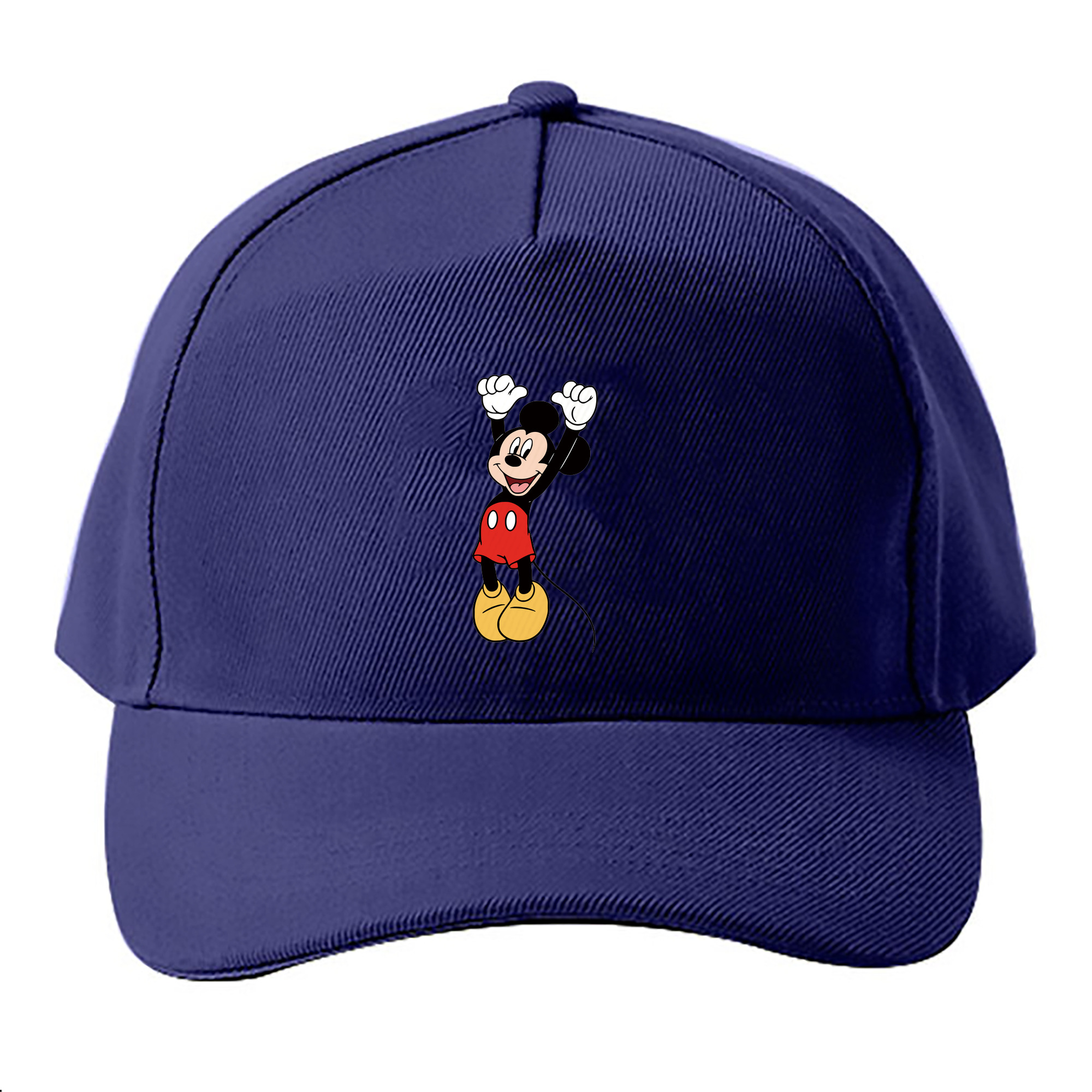（画像用） ミッキーマウス Mickey Mouse ベースボールキャップ 綿100％ 男女兼用 帽子 スポーツ