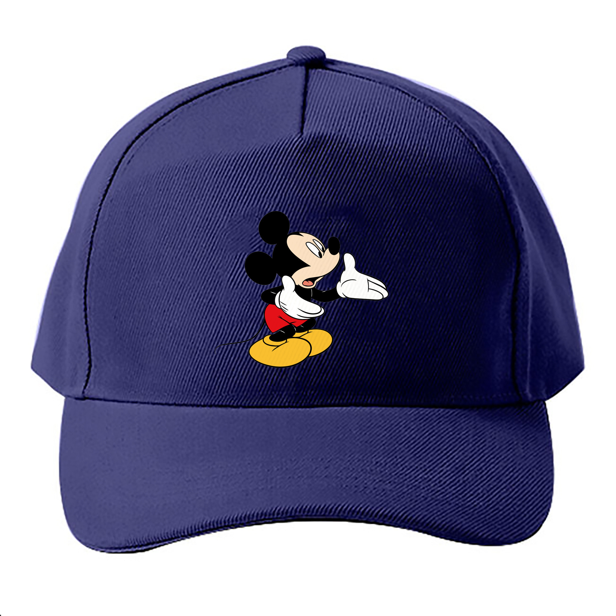 （画像用） ミッキーマウス Mickey Mouse ベースボールキャップ 綿100％ 男女兼用 帽子 スポーツ