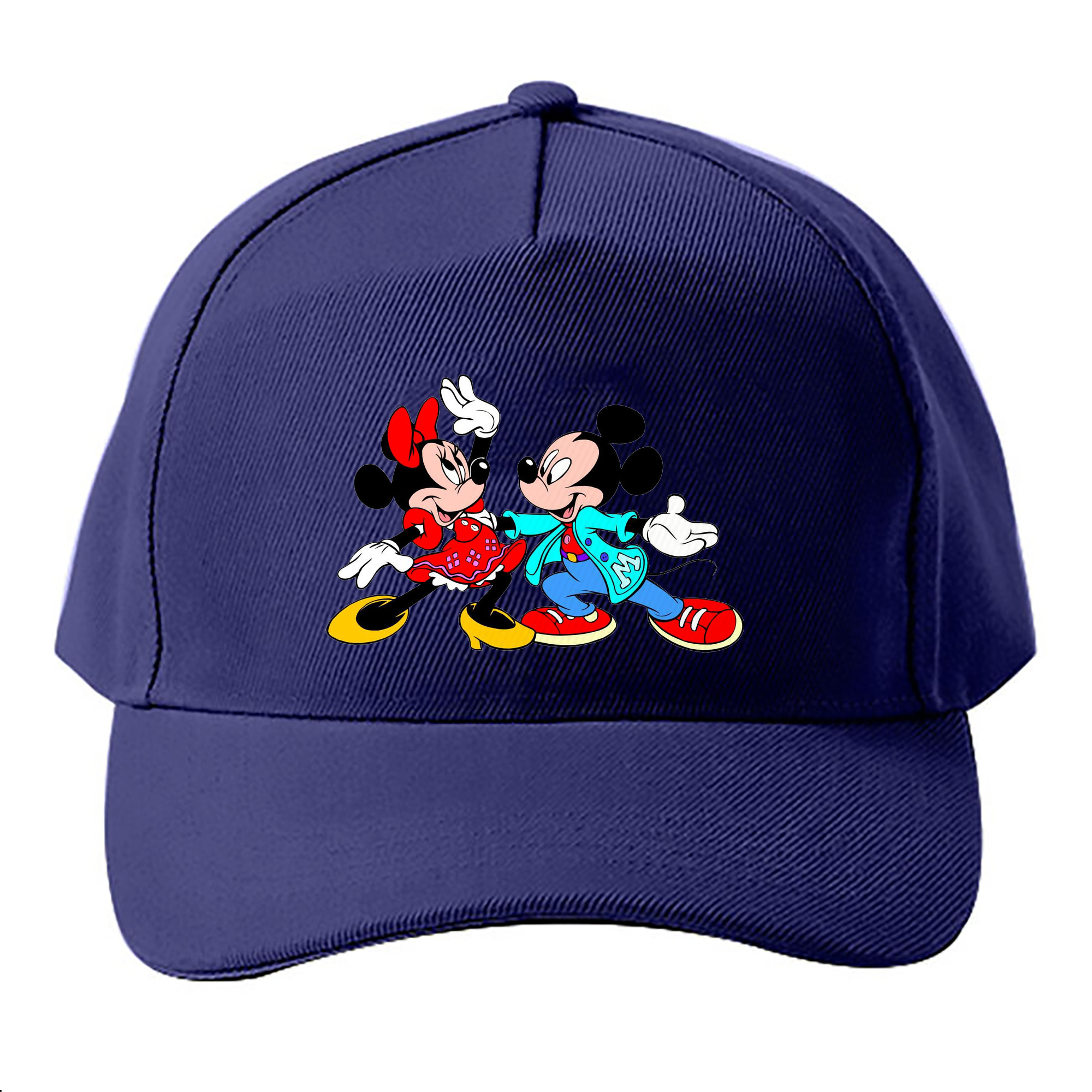 （画像用） ミッキーマウス Mickey Mouse ベースボールキャップ 綿100％ 男女兼用 帽子 スポーツ