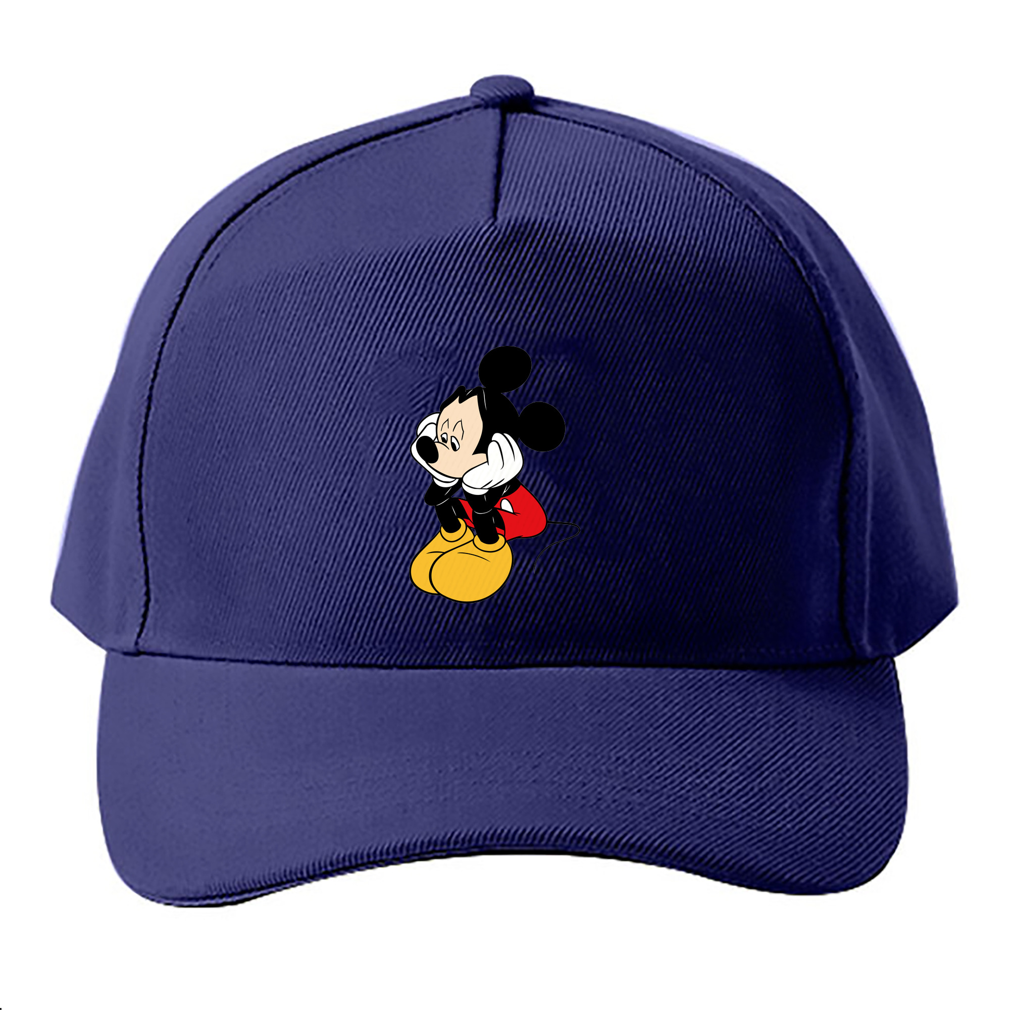 （画像用） ミッキーマウス Mickey Mouse ベースボールキャップ 綿100％ 男女兼用 帽子 スポーツ