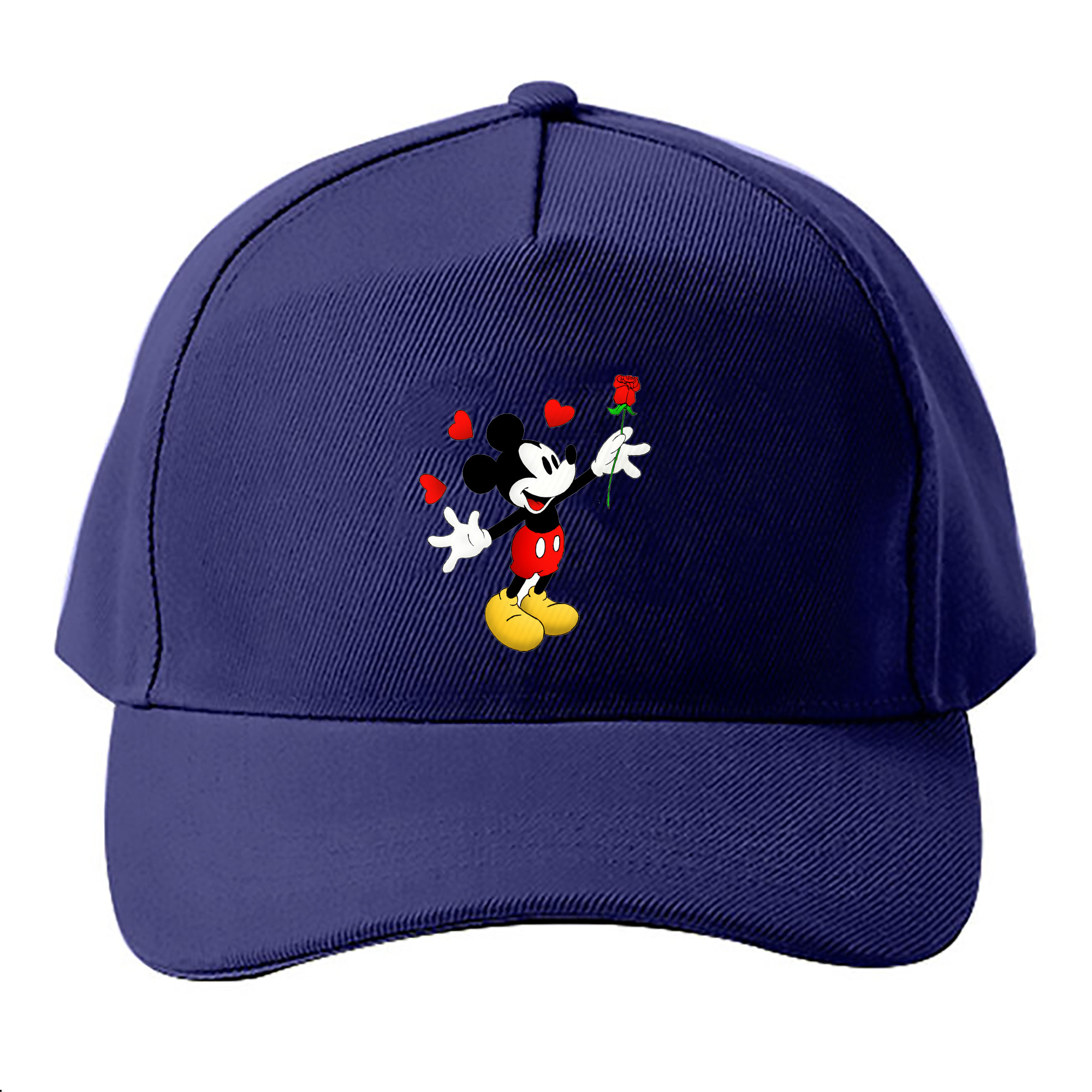 （画像用） ミッキーマウス Mickey Mouse ベースボールキャップ 綿100％ 男女兼用 帽子 スポーツ