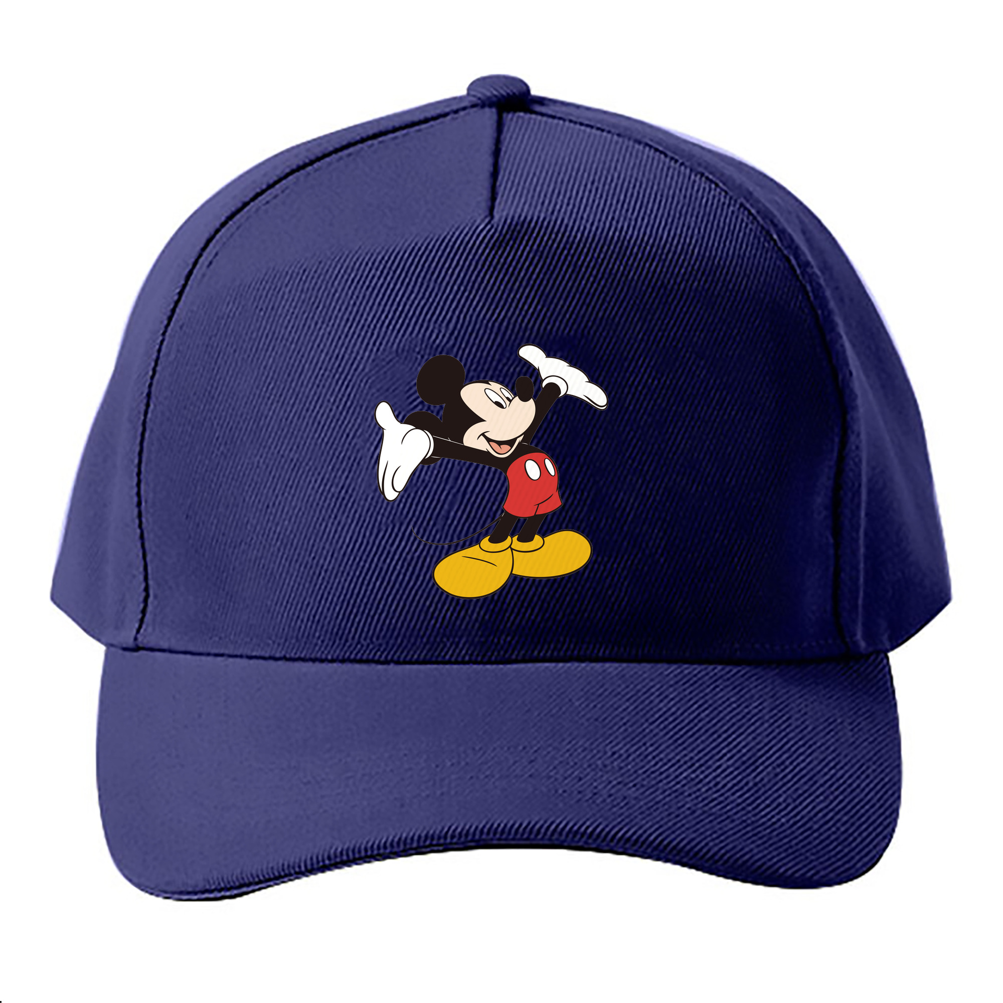 （画像用） ミッキーマウス Mickey Mouse ベースボールキャップ 綿100％ 男女兼用 帽子 スポーツ