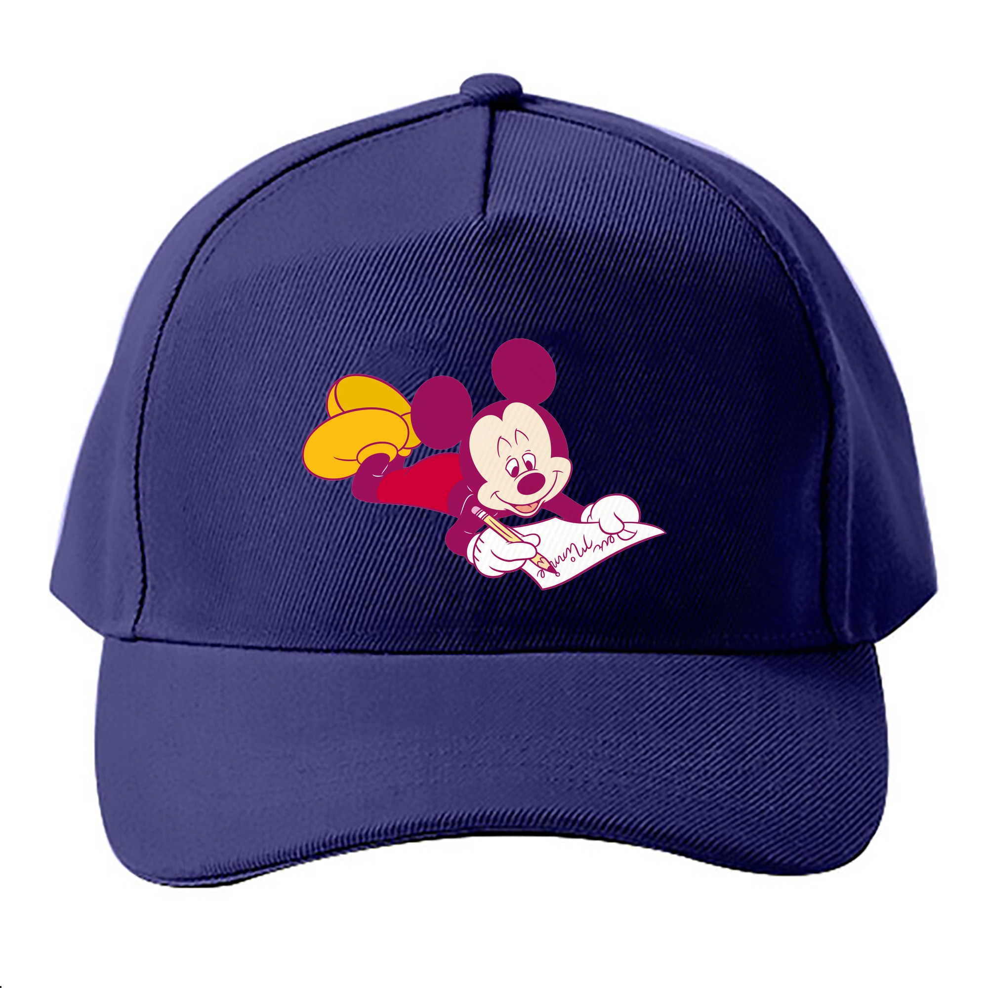 （画像用） ミッキーマウス Mickey Mouse ベースボールキャップ 綿100％ 男女兼用 帽子 スポーツ