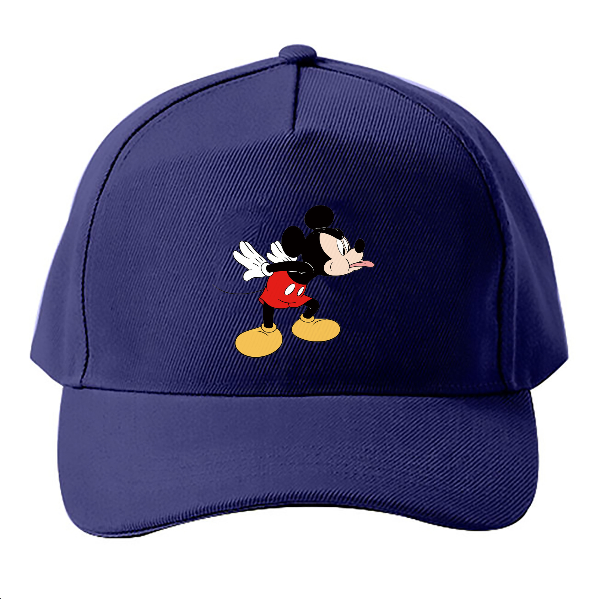 （画像用） ミッキーマウス Mickey Mouse ベースボールキャップ 綿100％ 男女兼用 帽子 スポーツ
