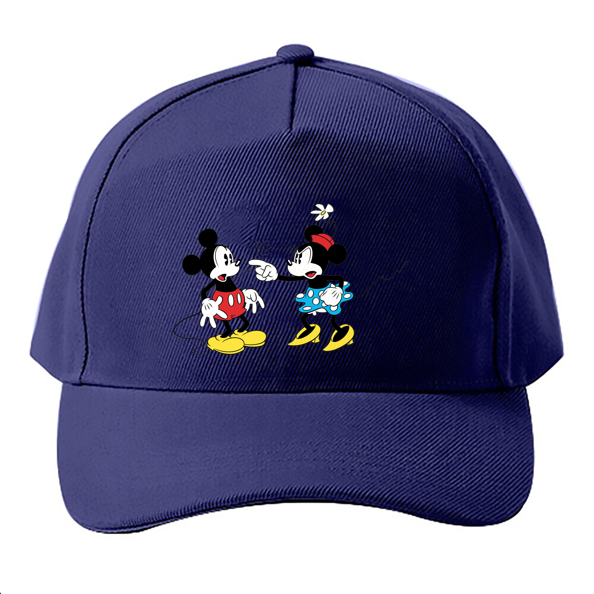 （画像用） ミッキーマウス Mickey Mouse ベースボールキャップ 綿100％ 男女兼用 帽子 スポーツ
