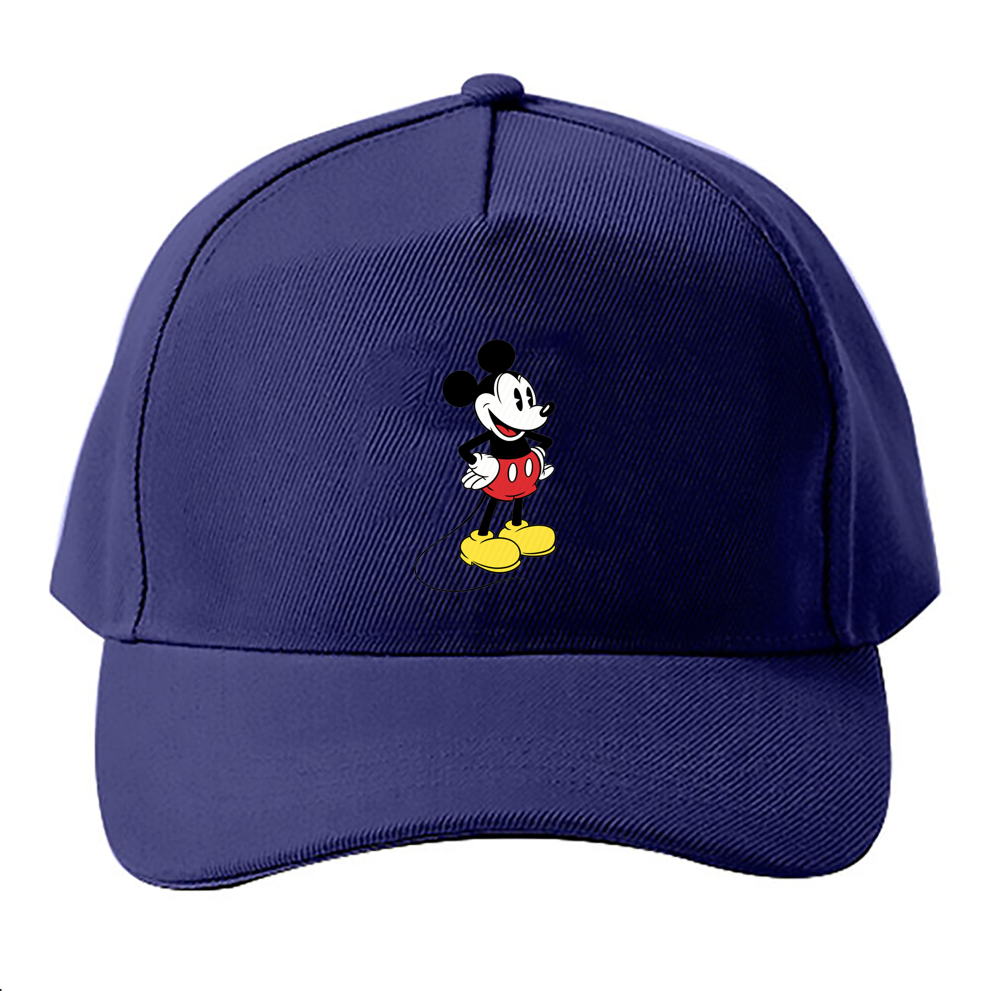 （画像用） ミッキーマウス Mickey Mouse ベースボールキャップ 綿100％ 男女兼用 帽子 スポーツ