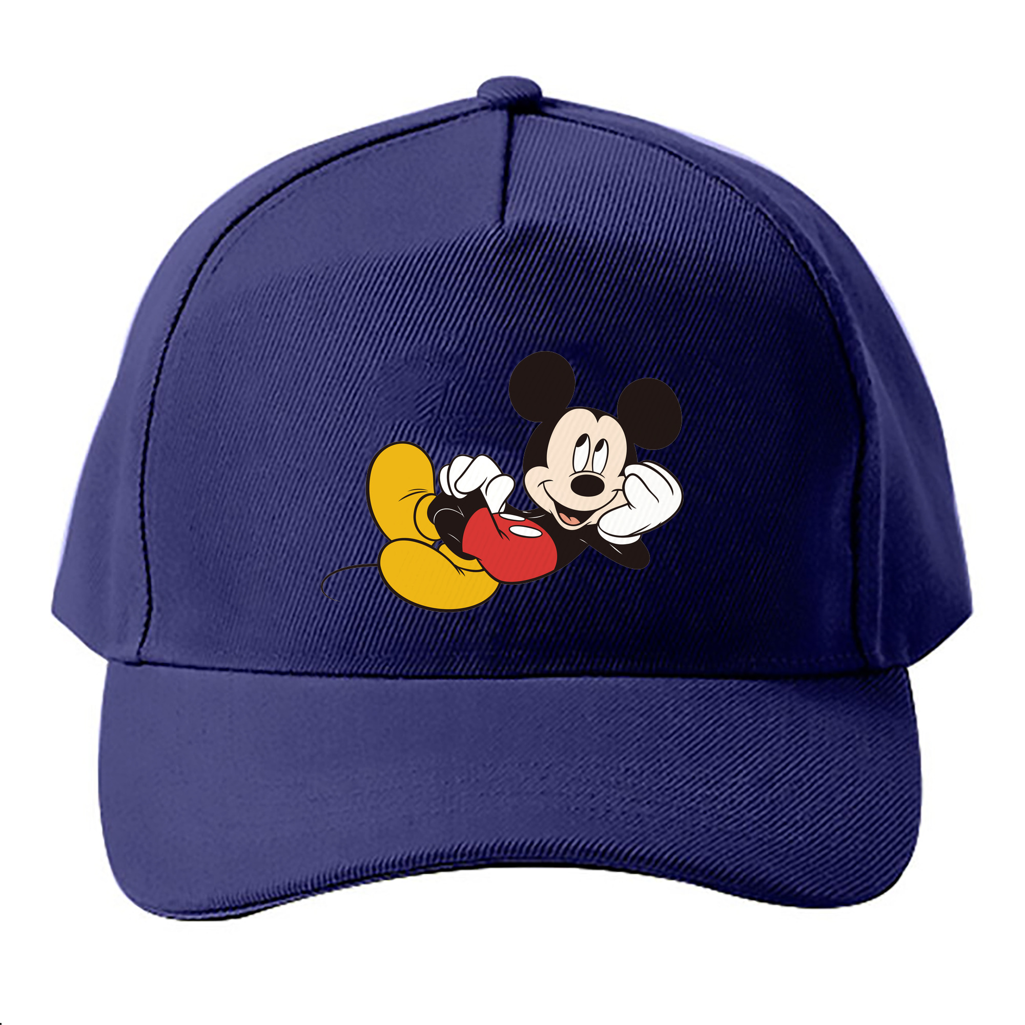 （画像用） ミッキーマウス Mickey Mouse ベースボールキャップ 綿100％ 男女兼用 帽子 スポーツ