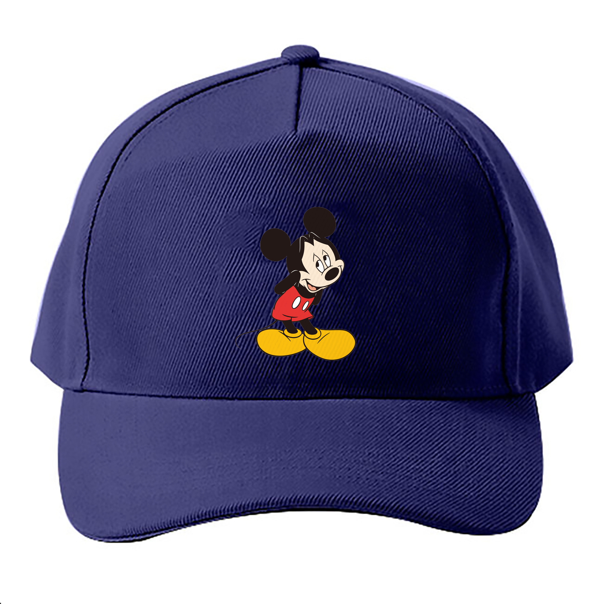 （画像用） ミッキーマウス Mickey Mouse ベースボールキャップ 綿100％ 男女兼用 帽子 スポーツ