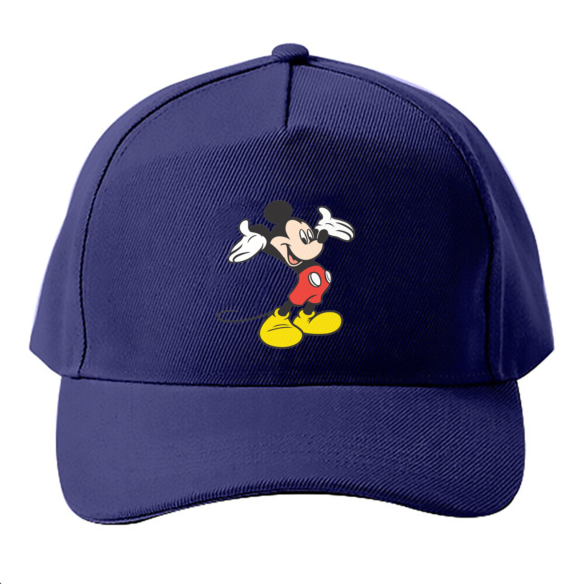 （画像用） ミッキーマウス Mickey Mouse ベースボールキャップ 綿100％ 男女兼用 帽子 スポーツ