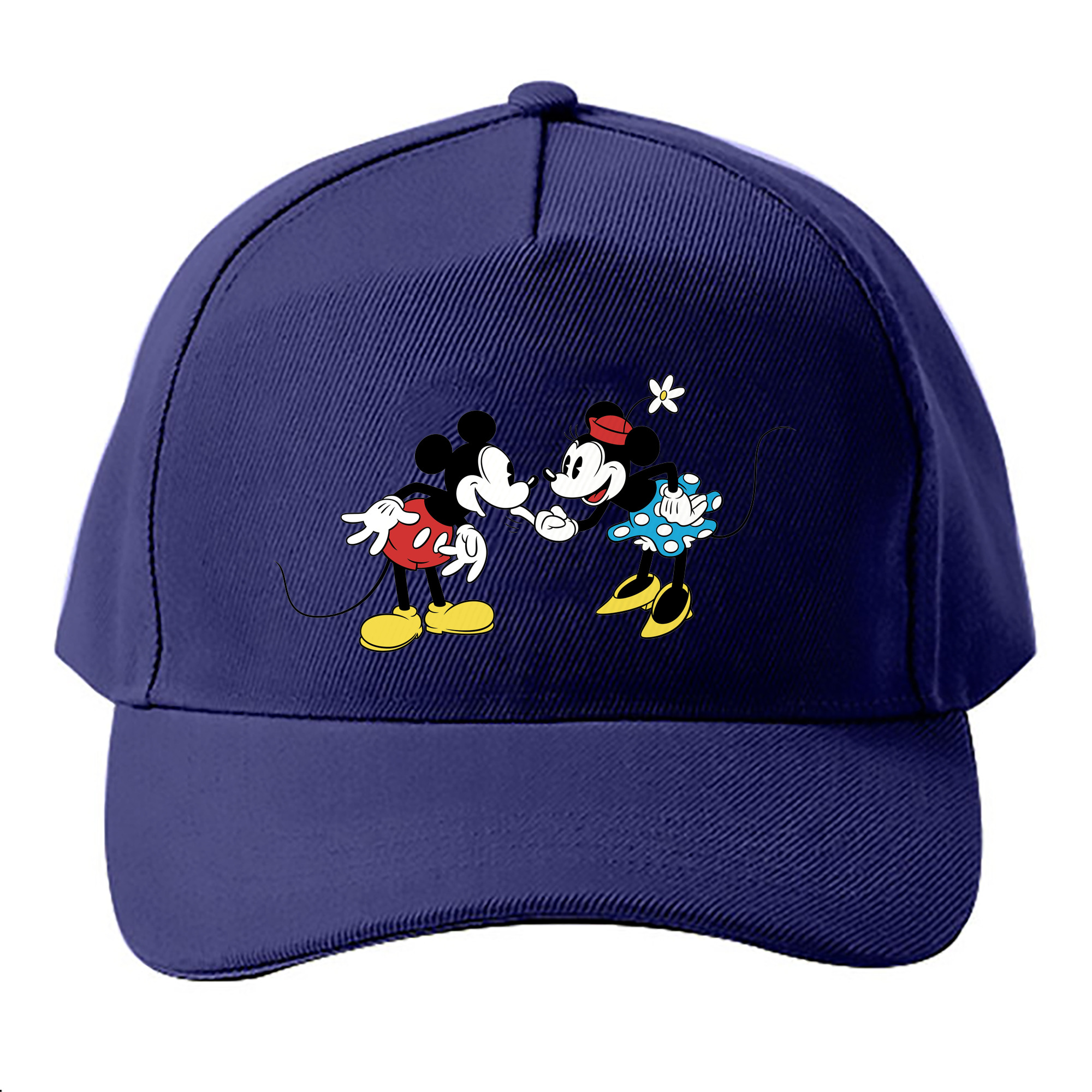 （画像用） ミッキーマウス Mickey Mouse ベースボールキャップ 綿100％ 男女兼用 帽子 スポーツ