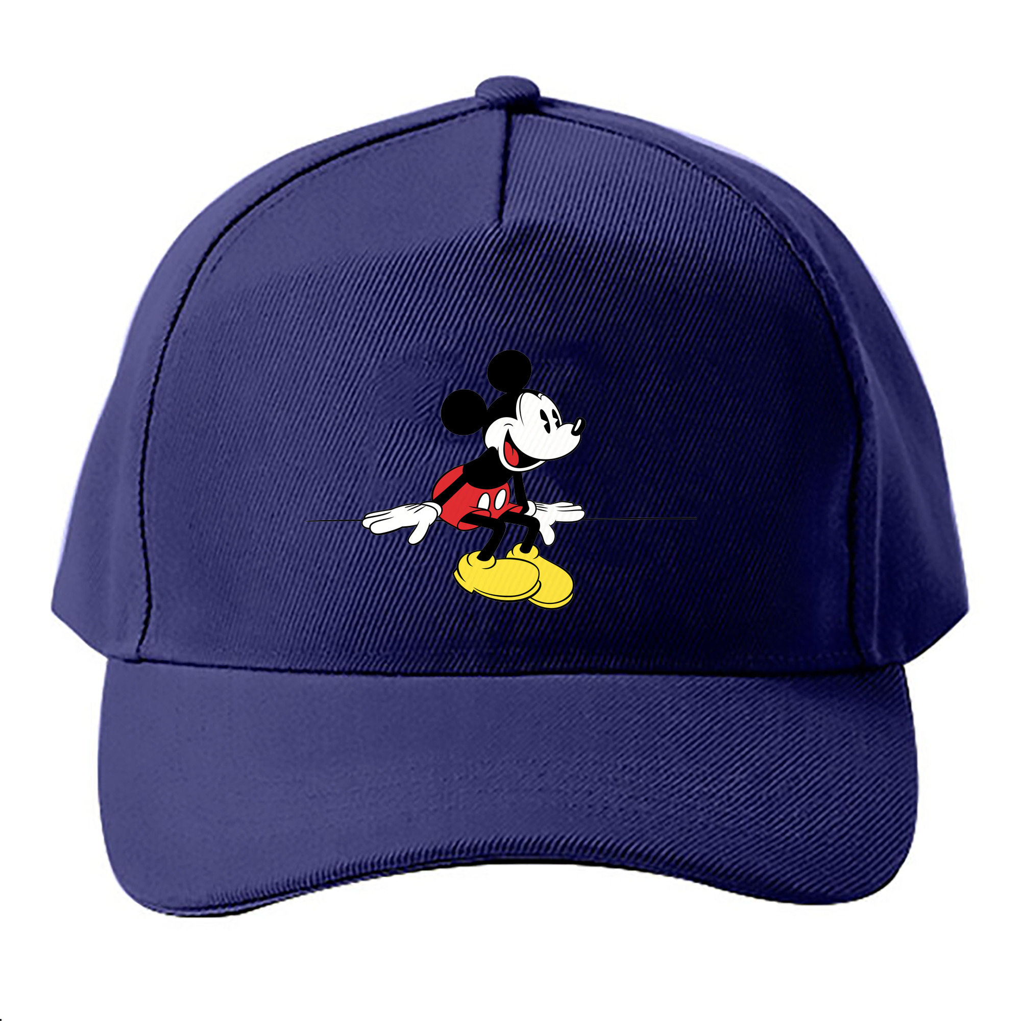 （画像用） ミッキーマウス Mickey Mouse ベースボールキャップ 綿100％ 男女兼用 帽子 スポーツ