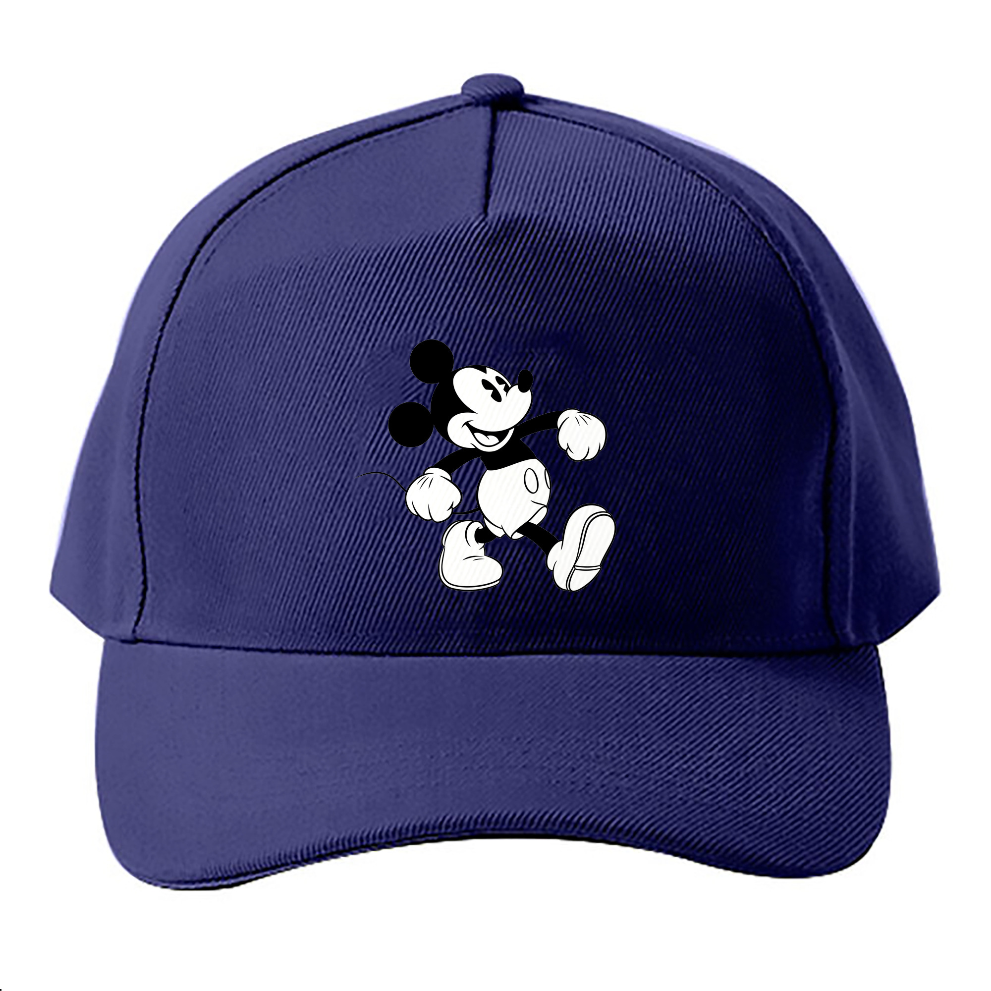 （画像用） ミッキーマウス Mickey Mouse ベースボールキャップ 綿100％ 男女兼用 帽子 スポーツ