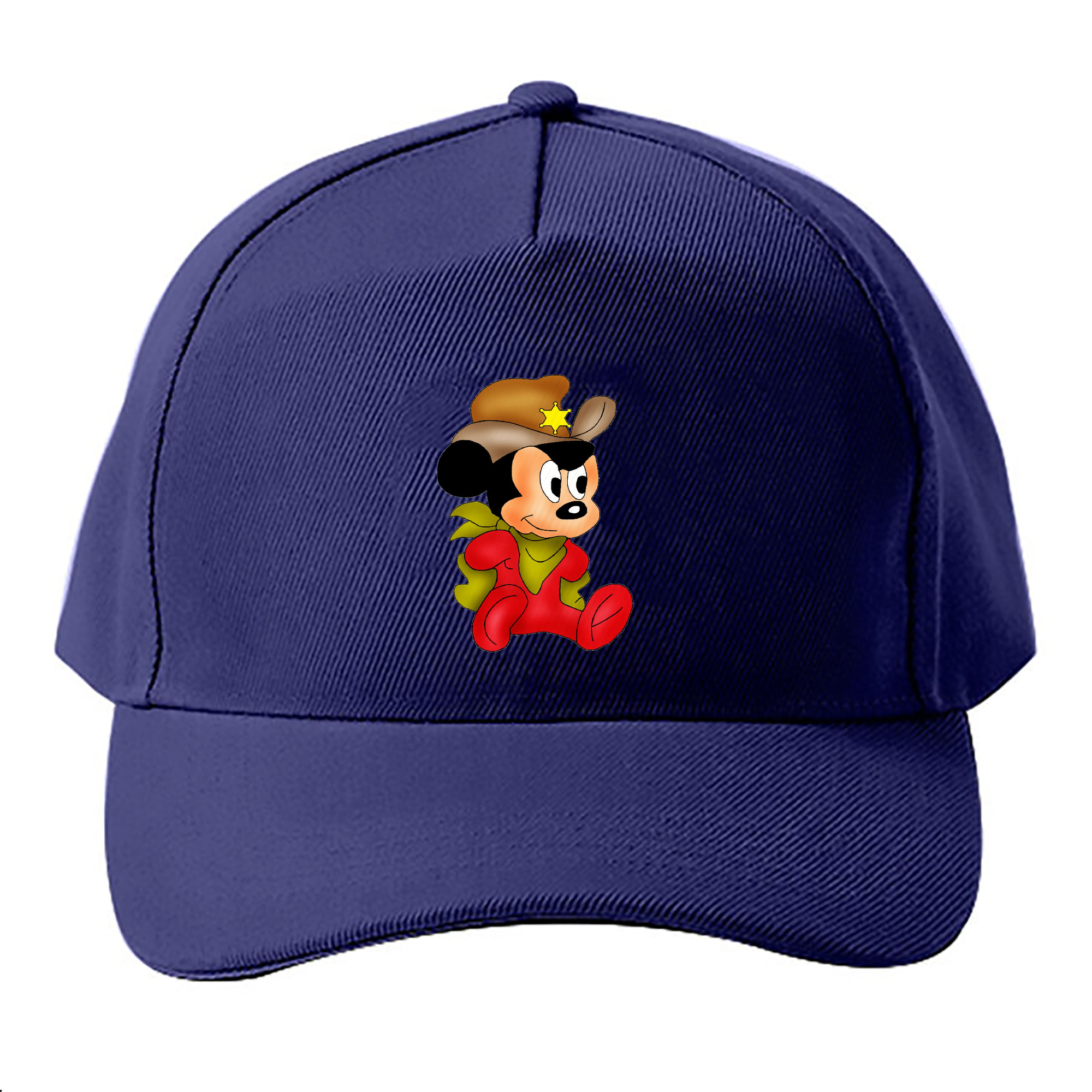 （画像用） ミッキーマウス Mickey Mouse ベースボールキャップ 綿100％ 男女兼用 帽子 スポーツ