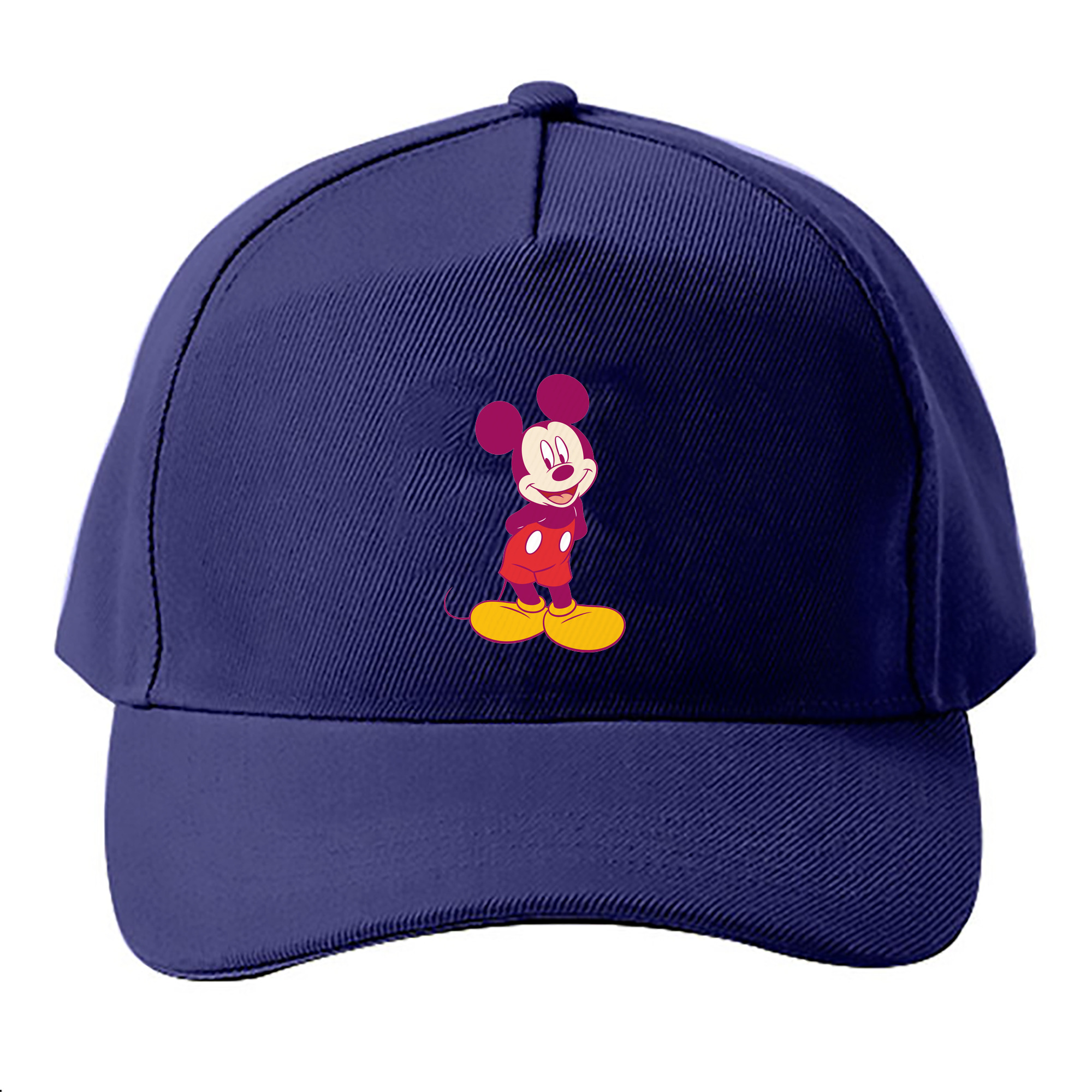 （画像用） ミッキーマウス Mickey Mouse ベースボールキャップ 綿100％ 男女兼用 帽子 スポーツ