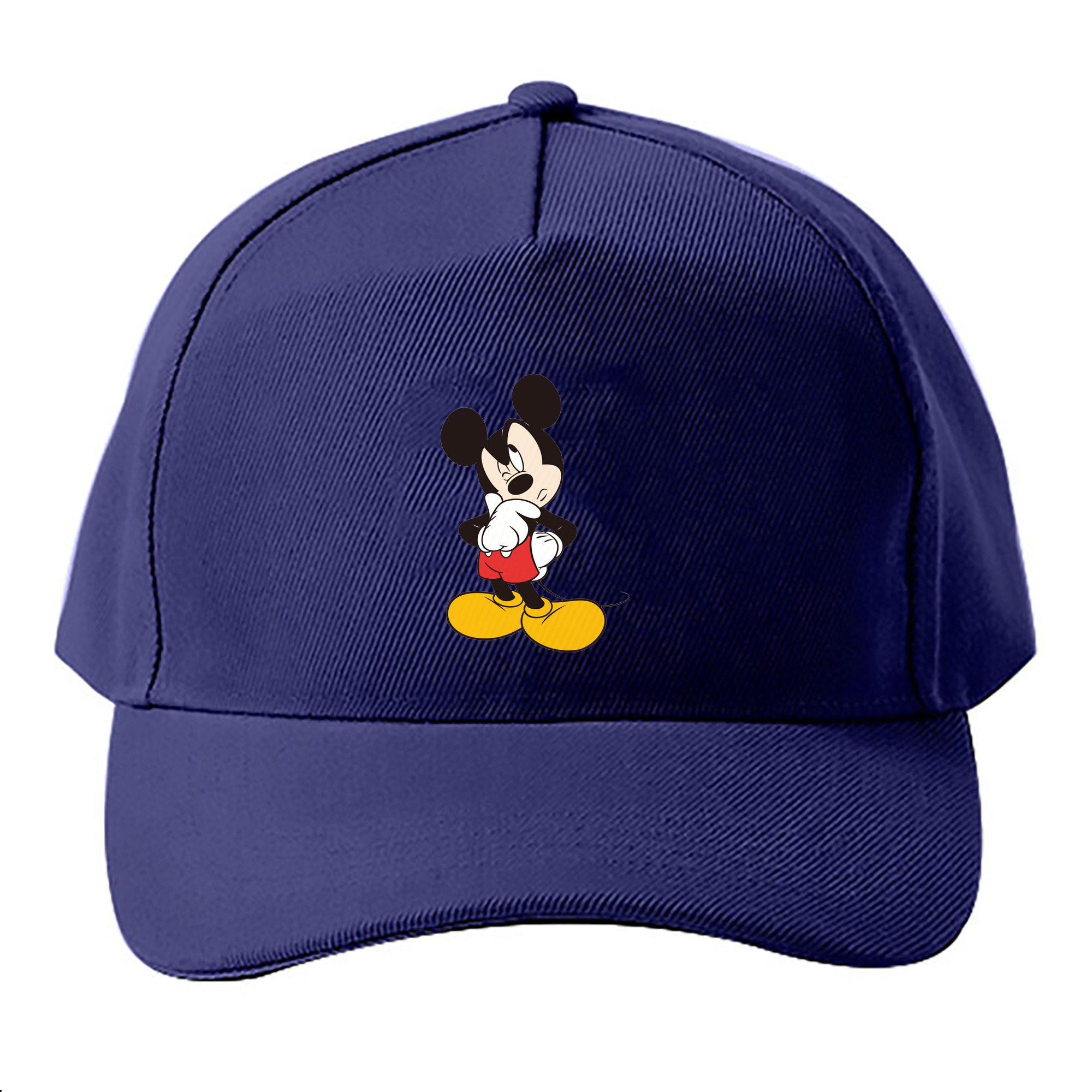 （画像用） ミッキーマウス Mickey Mouse ベースボールキャップ 綿100％ 男女兼用 帽子 スポーツ