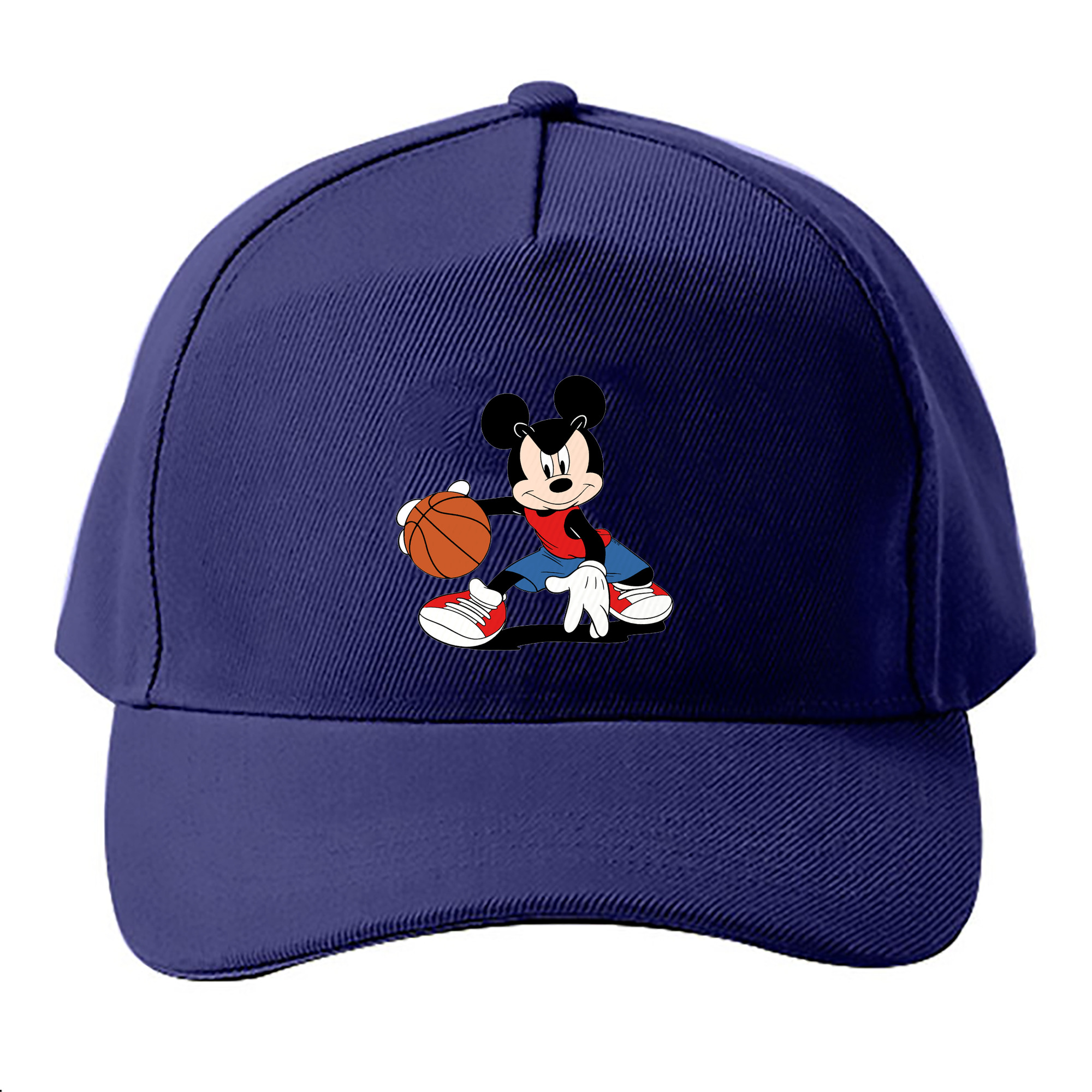（画像用） ミッキーマウス Mickey Mouse ベースボールキャップ 綿100％ 男女兼用 帽子 スポーツ
