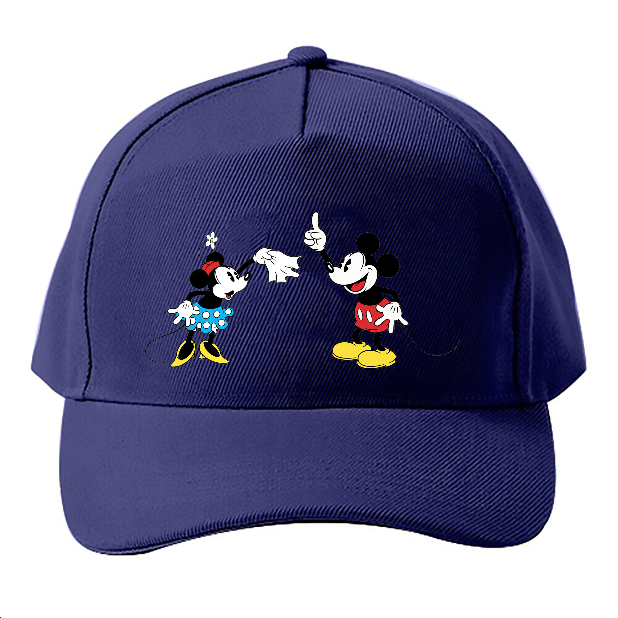 （画像用） ミッキーマウス Mickey Mouse ベースボールキャップ 綿100％ 男女兼用 帽子 スポーツ