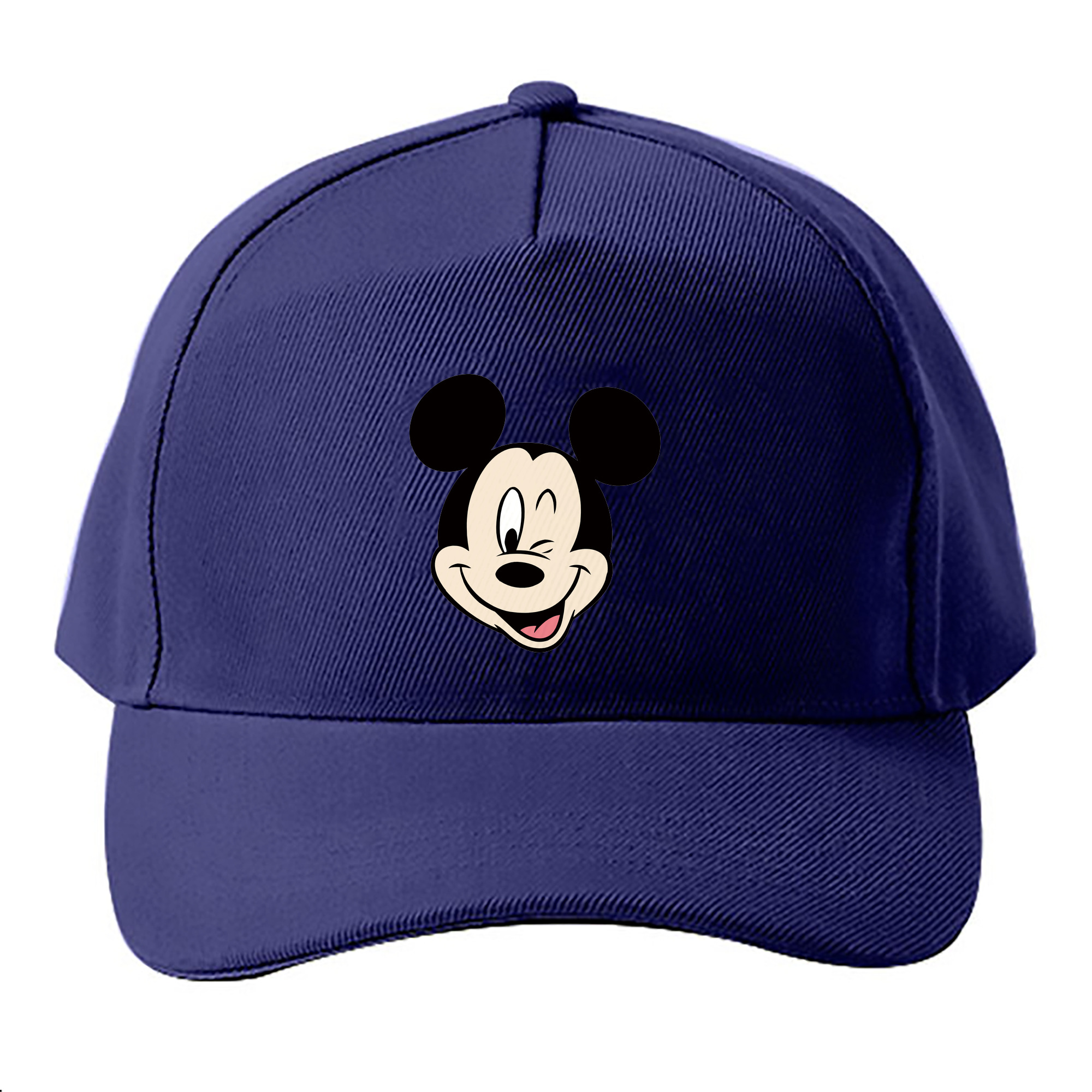 （画像用） ミッキーマウス Mickey Mouse ベースボールキャップ 綿100％ 男女兼用 帽子 スポーツ