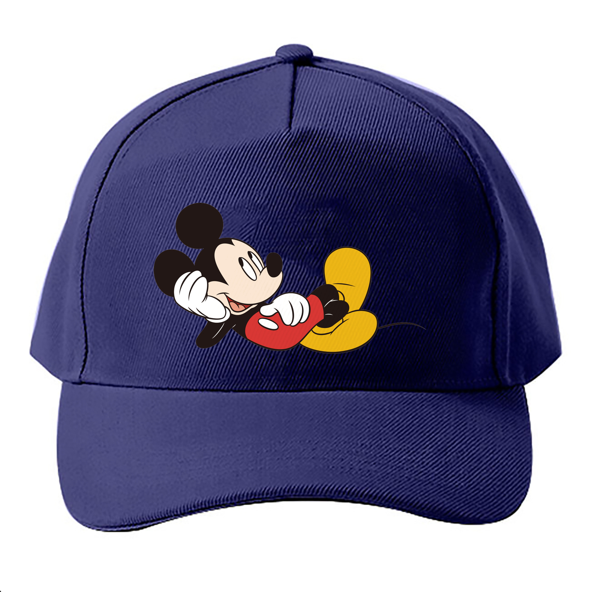 （画像用） ミッキーマウス Mickey Mouse ベースボールキャップ 綿100％ 男女兼用 帽子 スポーツ