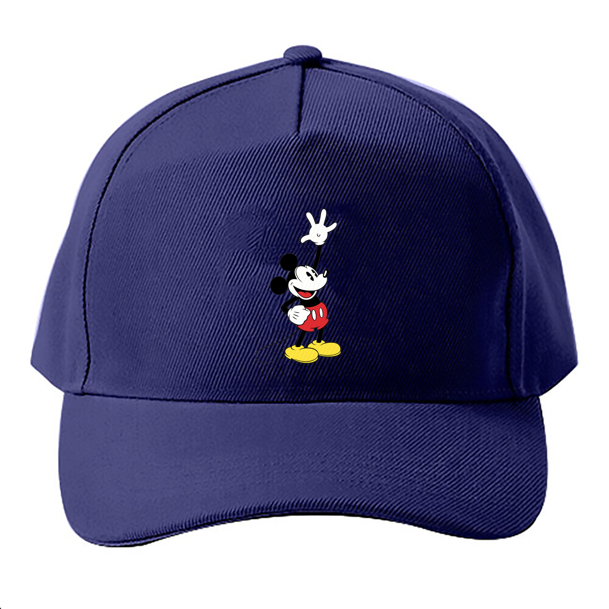 （画像用） ミッキーマウス Mickey Mouse ベースボールキャップ 綿100％ 男女兼用 帽子 スポーツ