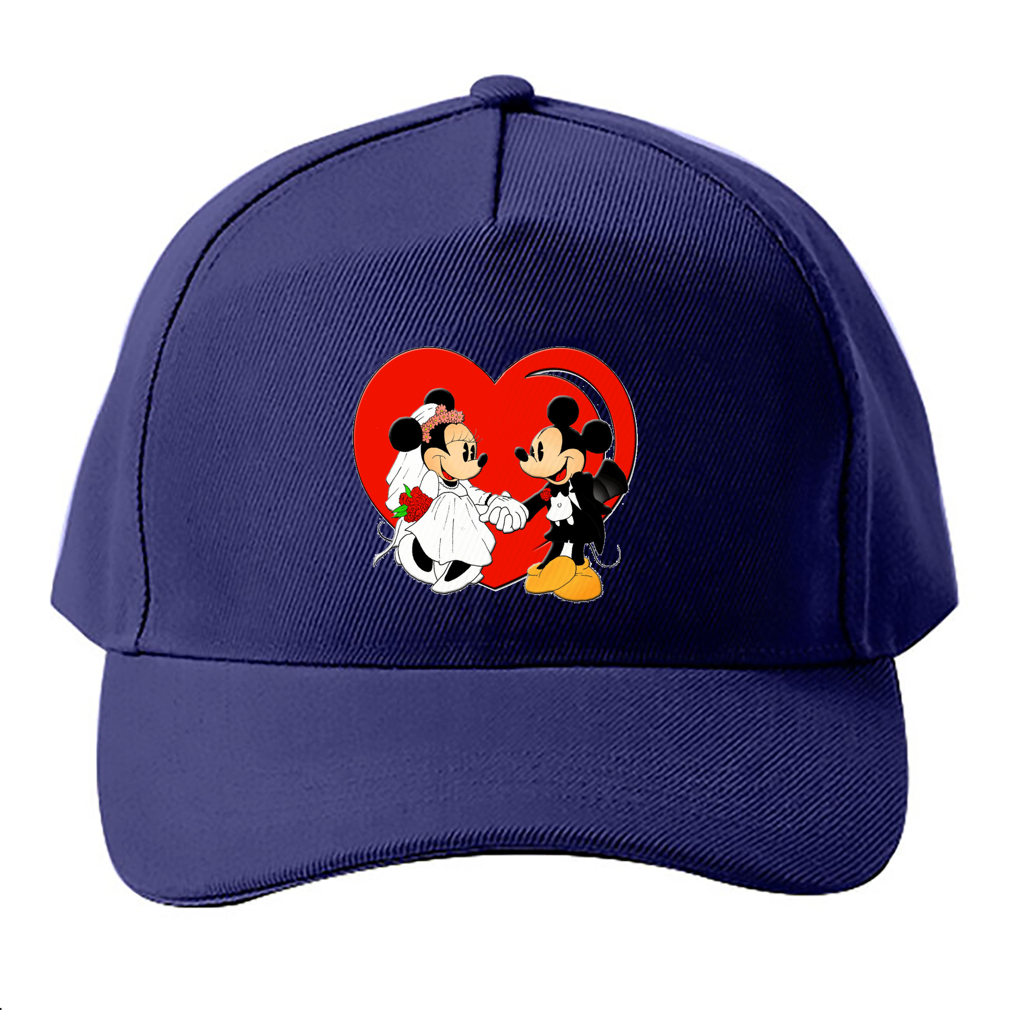 （画像用） ミッキーマウス Mickey Mouse ベースボールキャップ 綿100％ 男女兼用 帽子 スポーツ