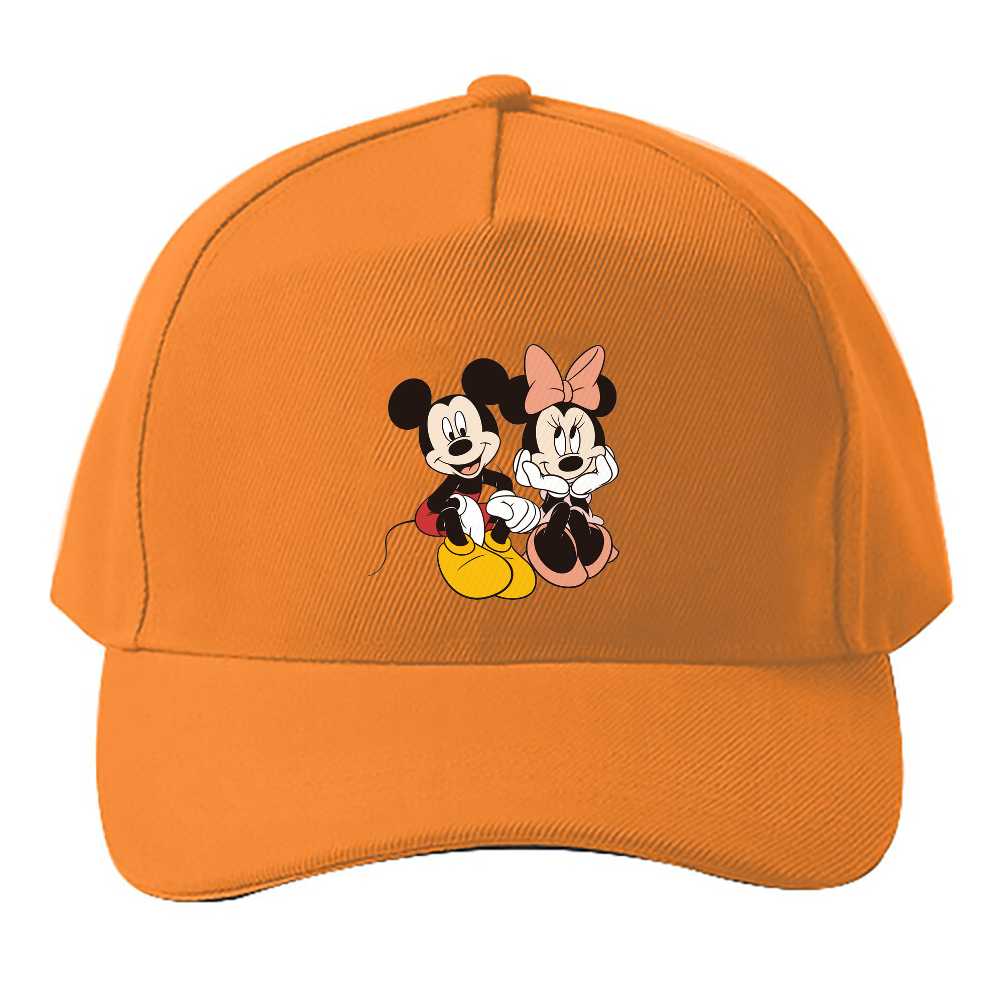 （画像用） ミッキーマウス Mickey Mouse ベースボールキャップ 綿100％ 男女兼用 帽子 スポーツ