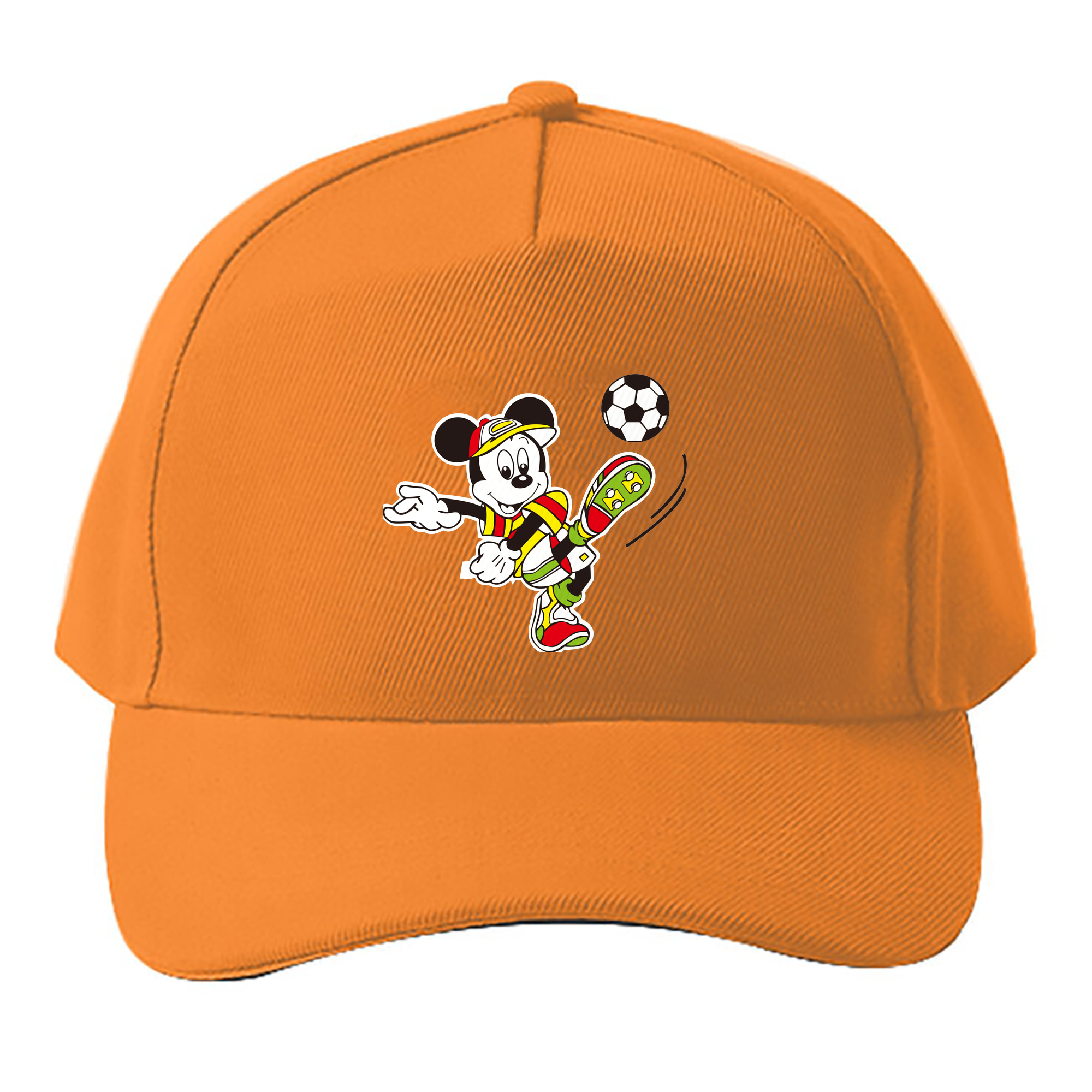 （画像用） ミッキーマウス Mickey Mouse ベースボールキャップ 綿100％ 男女兼用 帽子 スポーツ