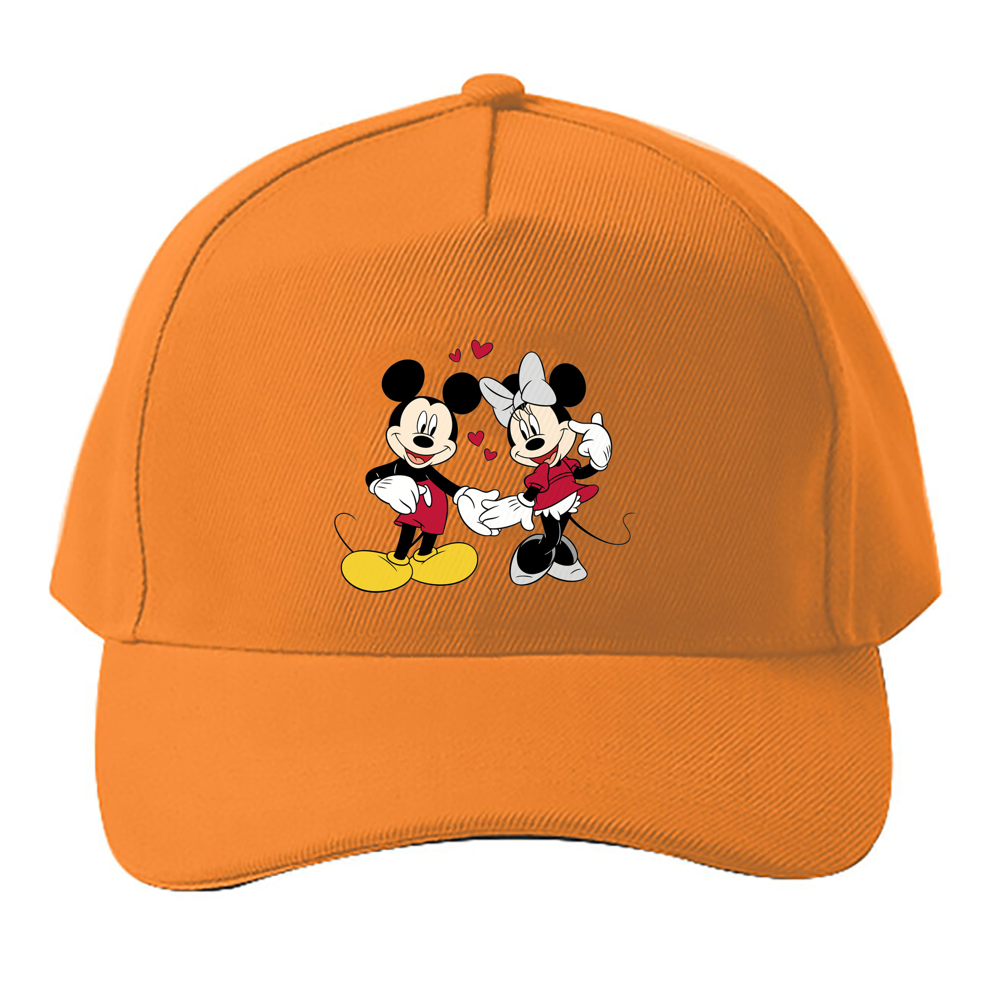 （画像用） ミッキーマウス Mickey Mouse ベースボールキャップ 綿100％ 男女兼用 帽子 スポーツ
