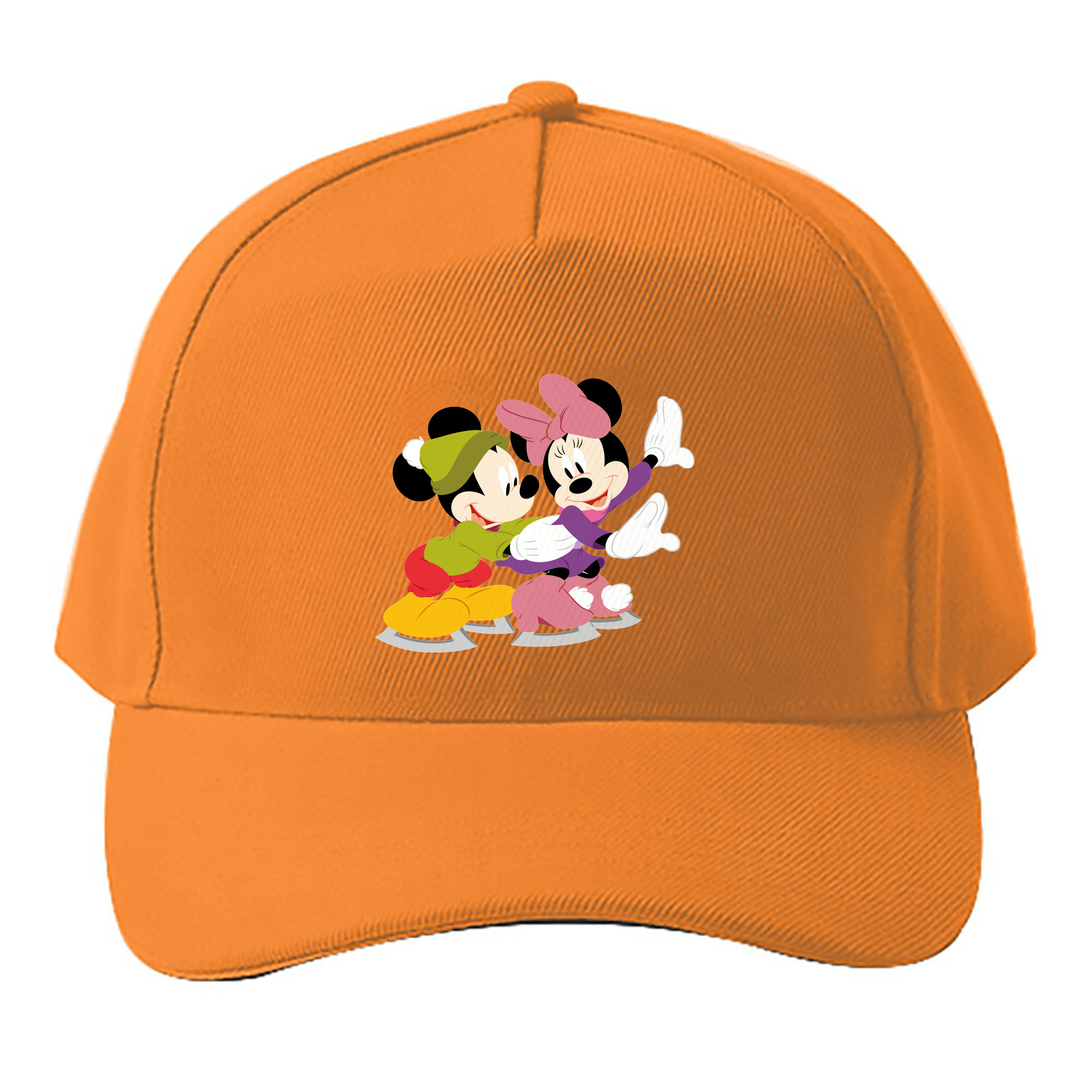 （画像用） ミッキーマウス Mickey Mouse ベースボールキャップ 綿100％ 男女兼用 帽子 スポーツ