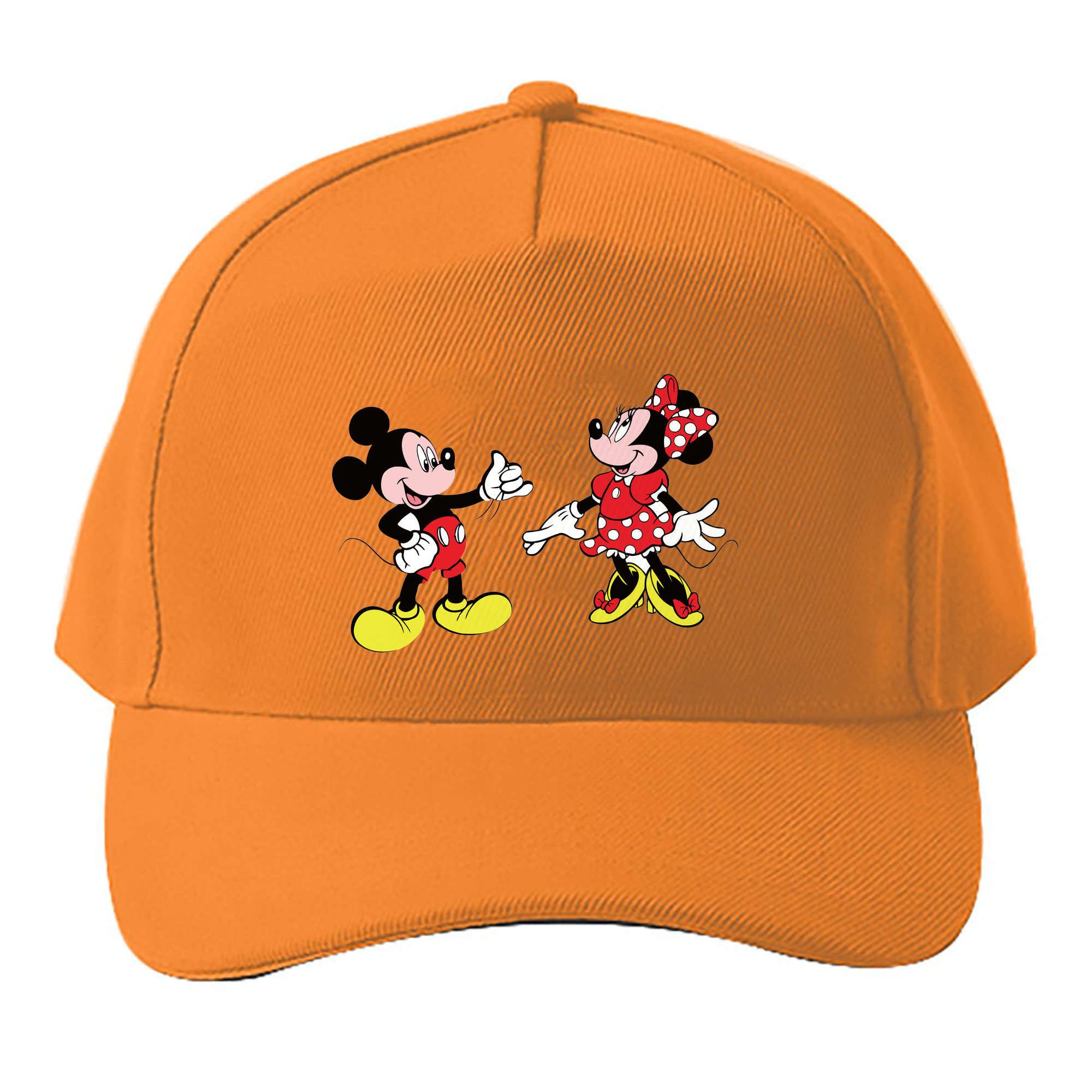 （画像用） ミッキーマウス Mickey Mouse ベースボールキャップ 綿100％ 男女兼用 帽子 スポーツ