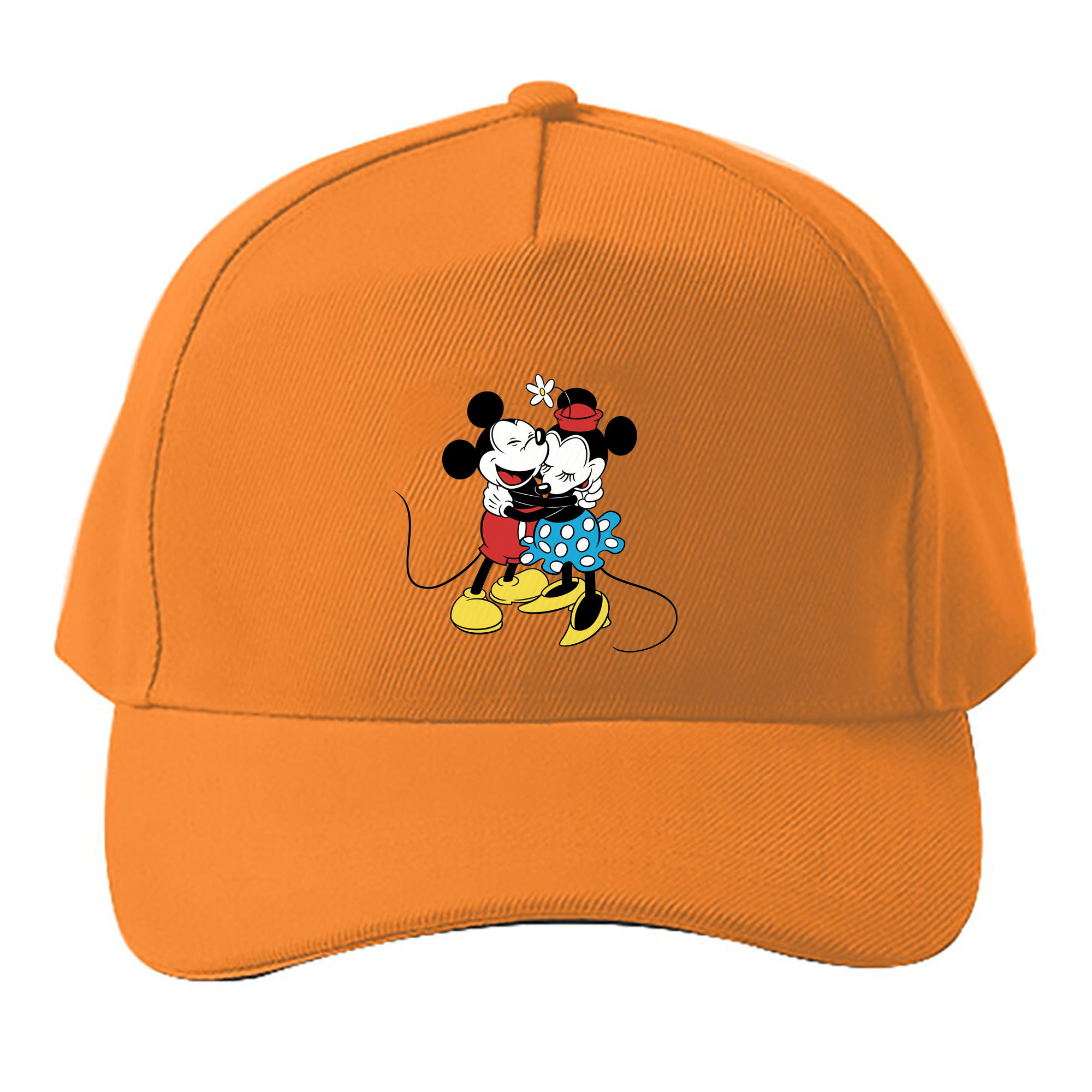 （画像用） ミッキーマウス Mickey Mouse ベースボールキャップ 綿100％ 男女兼用 帽子 スポーツ