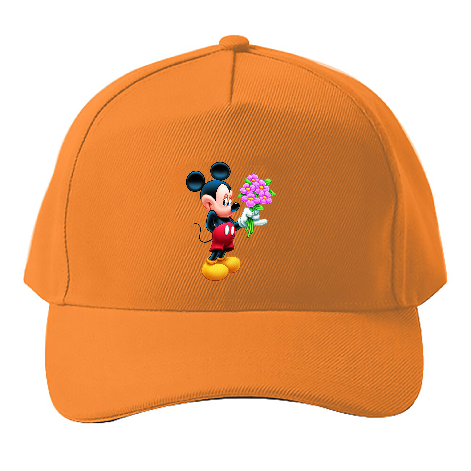 （画像用） ミッキーマウス Mickey Mouse ベースボールキャップ 綿100％ 男女兼用 帽子 スポーツ