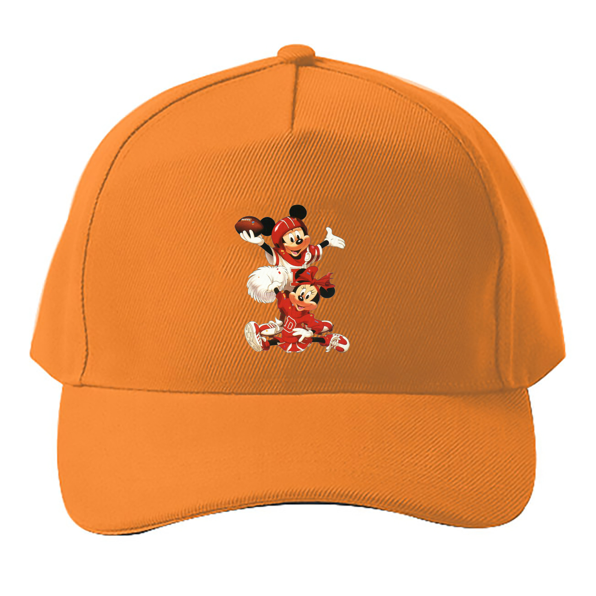 （画像用） ミッキーマウス Mickey Mouse ベースボールキャップ 綿100％ 男女兼用 帽子 スポーツ