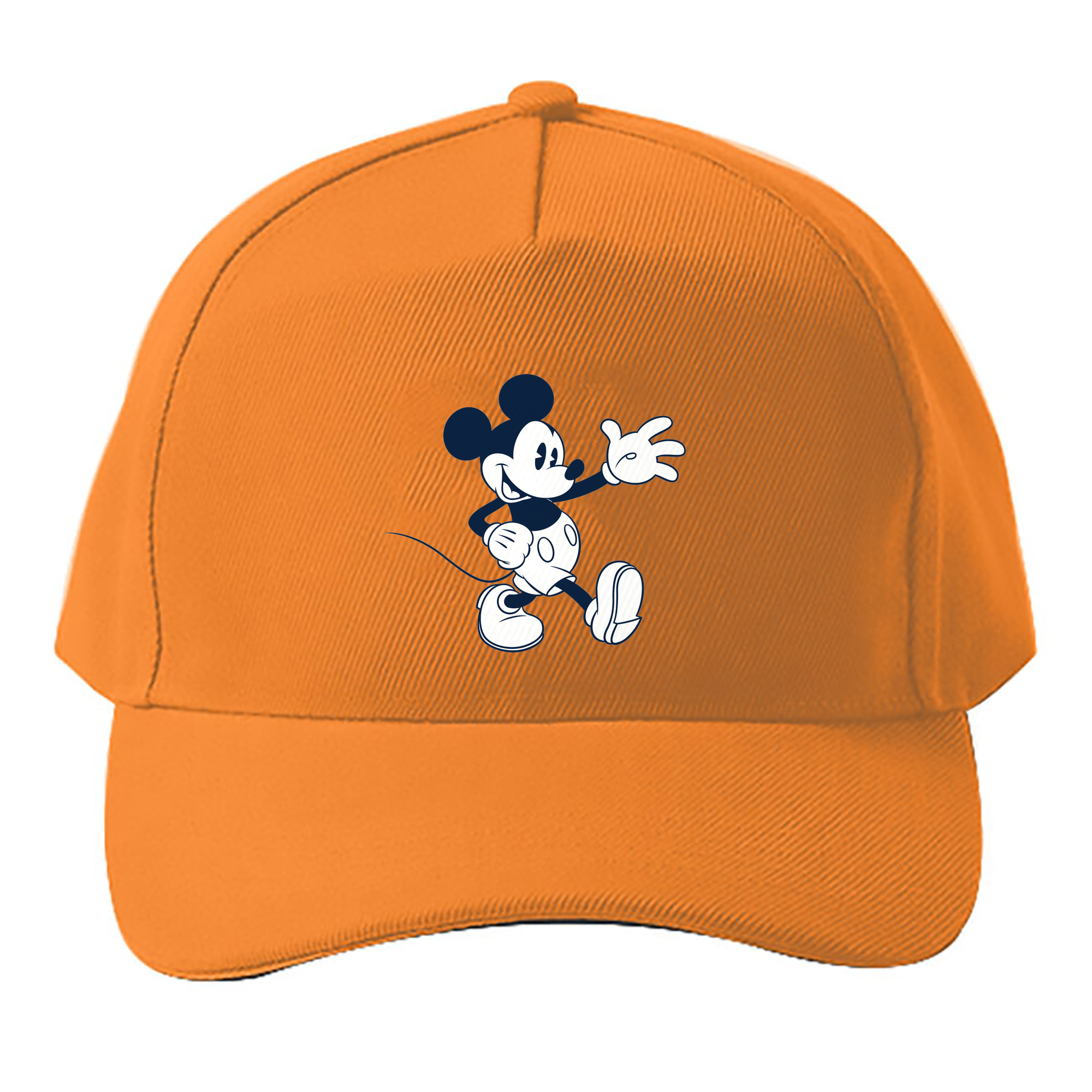 （画像用） ミッキーマウス Mickey Mouse ベースボールキャップ 綿100％ 男女兼用 帽子 スポーツ